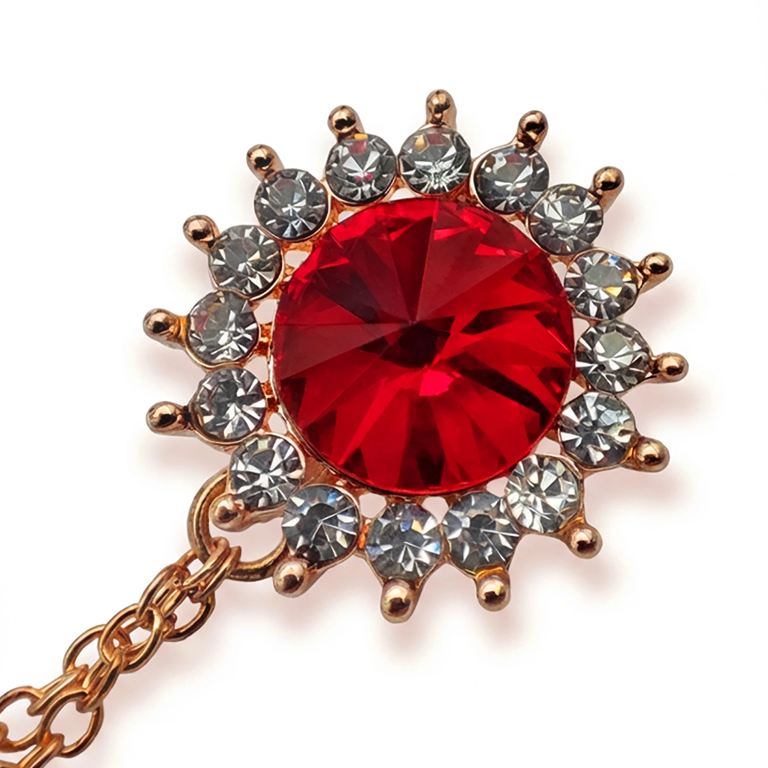 گلسینه تک نگین رنگی