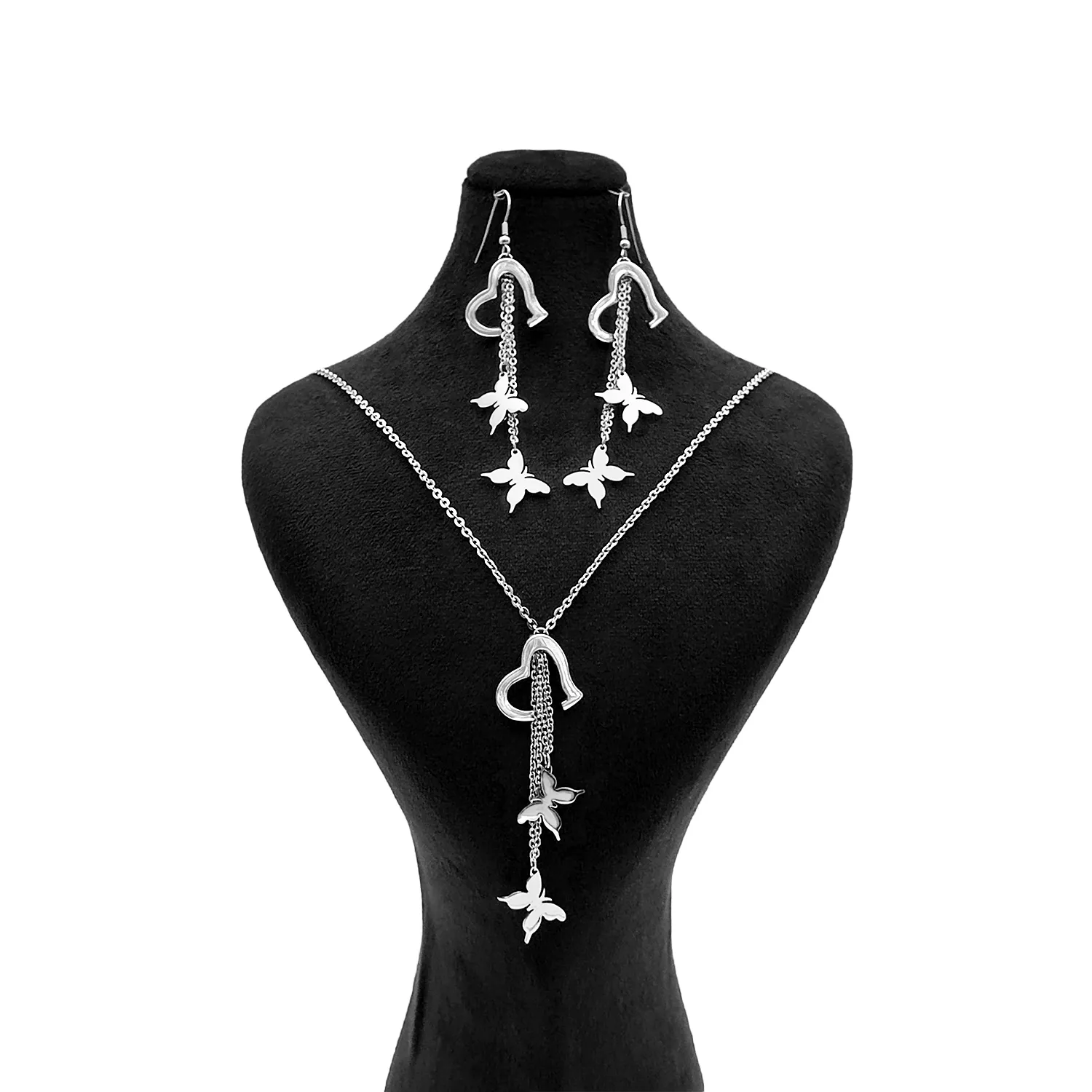 نیم ست استیل پروانه