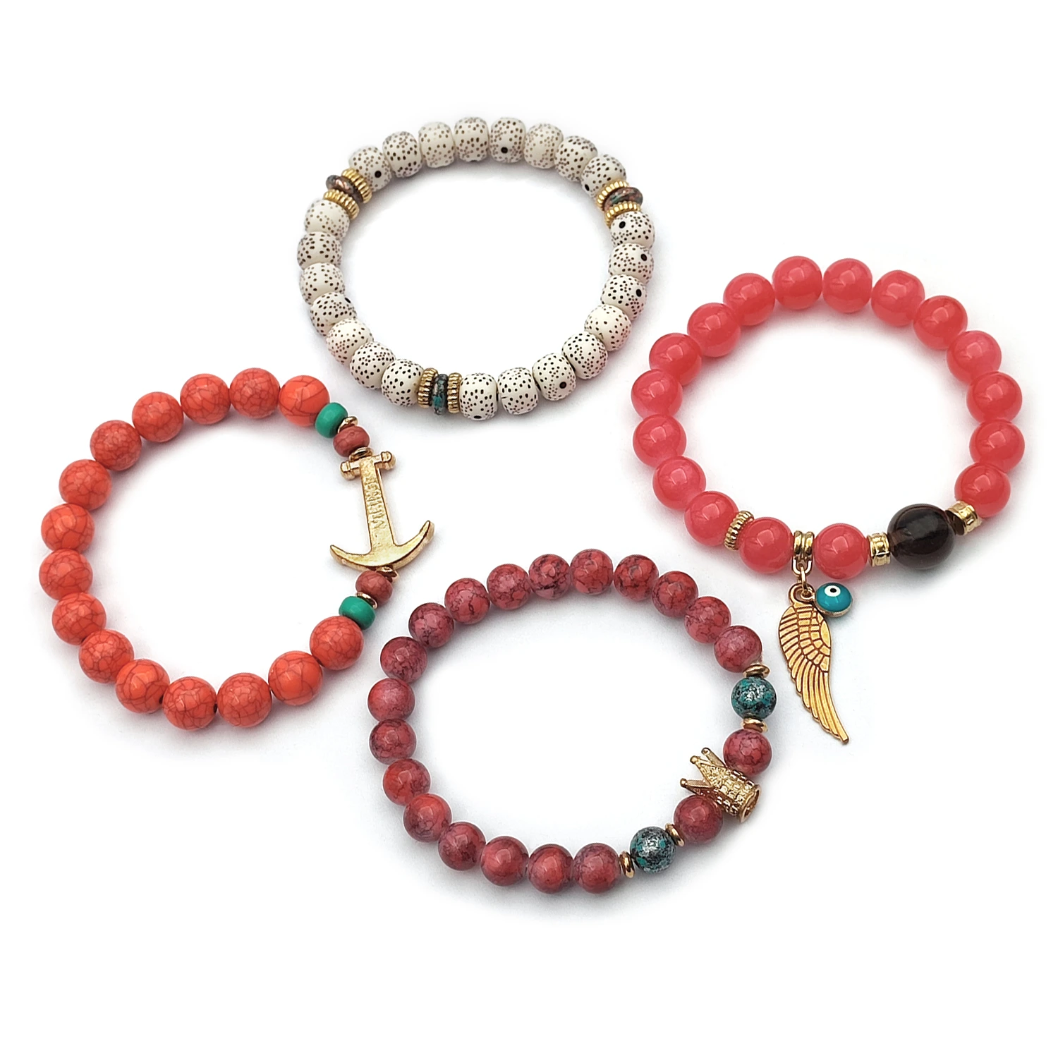 دستبند مهره ای لنگر