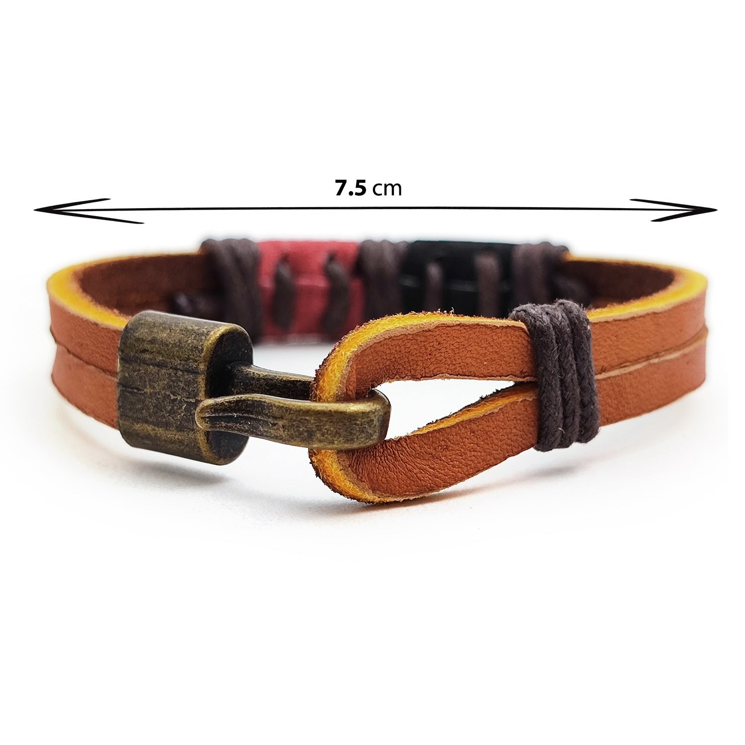 دستبند چرم 123