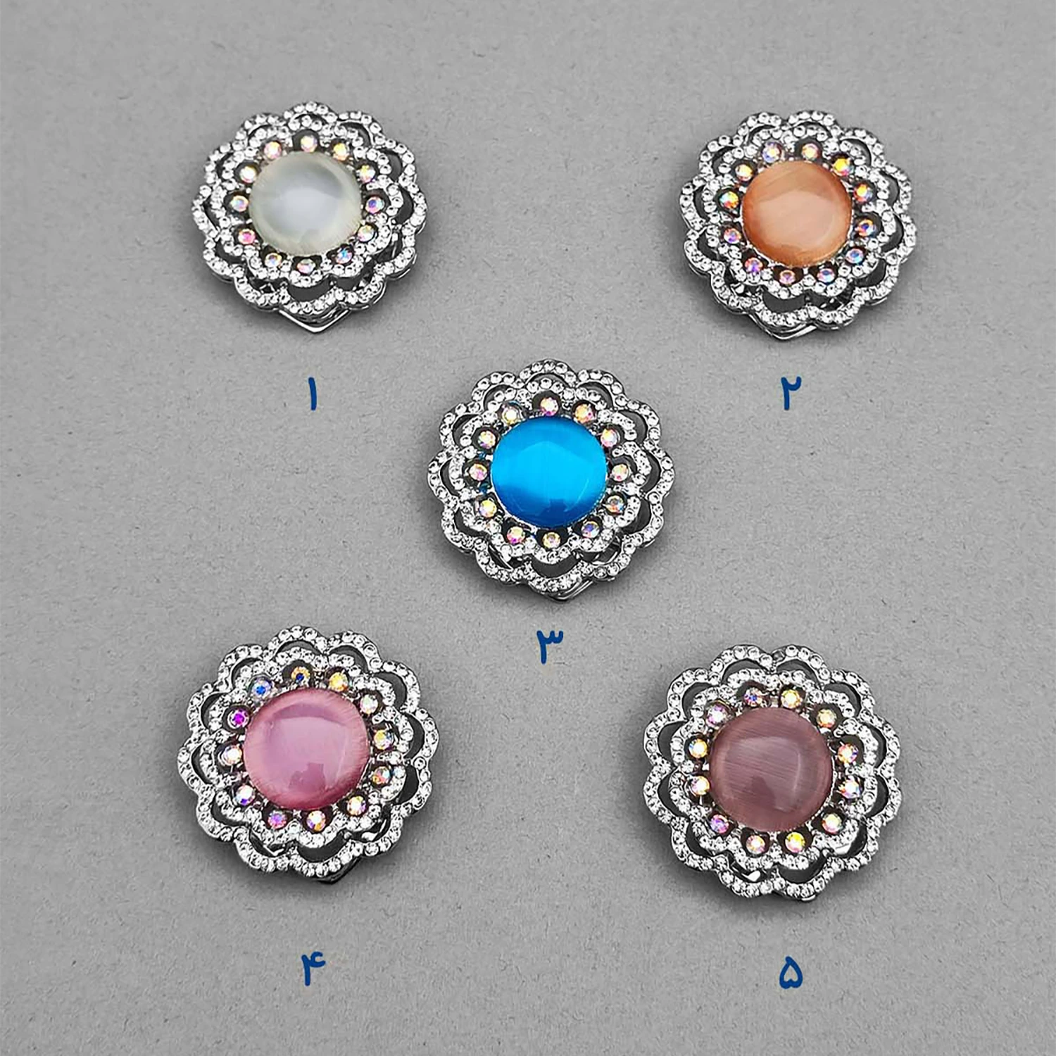 نقره ای صورتی