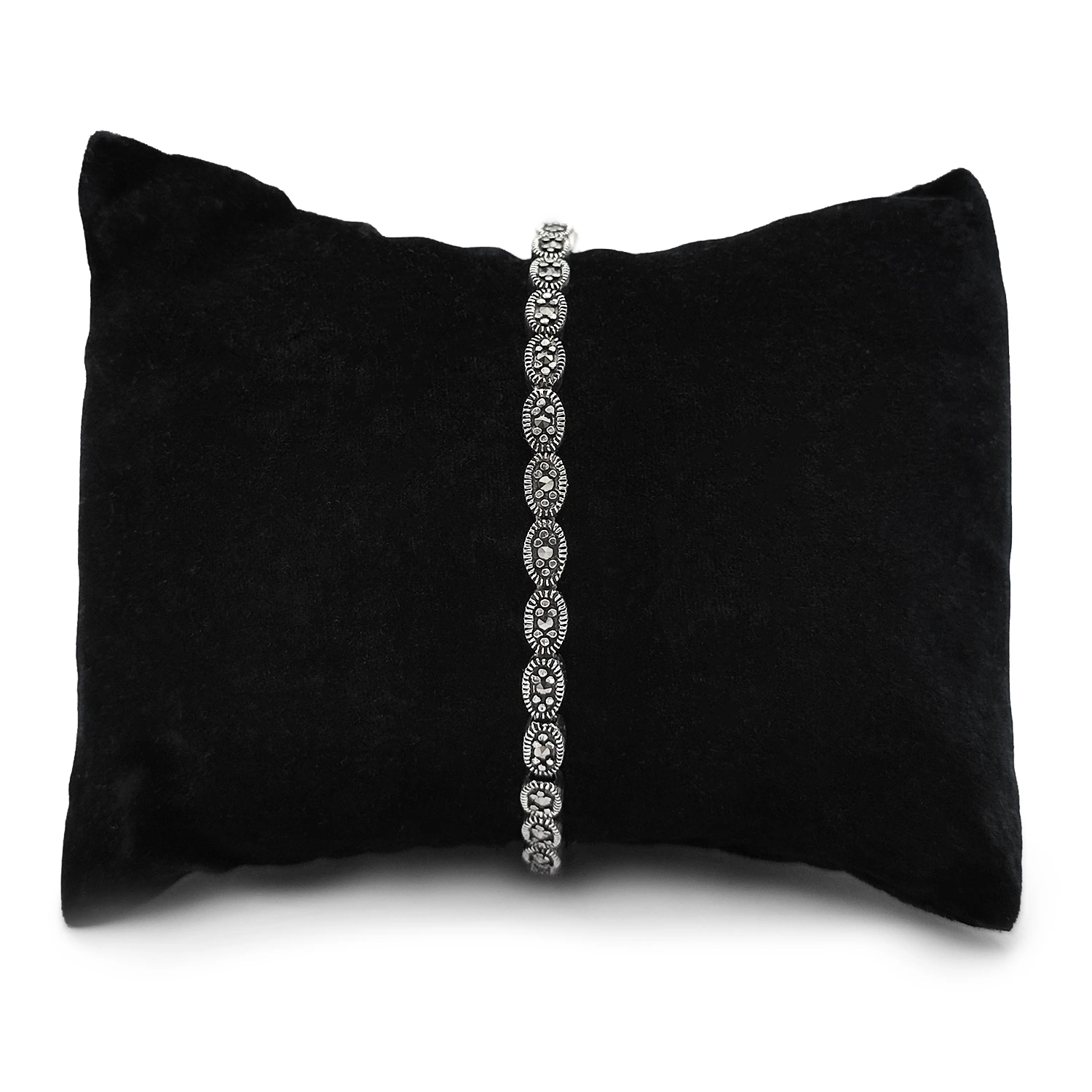 دستنبد نقره سیاه قلم