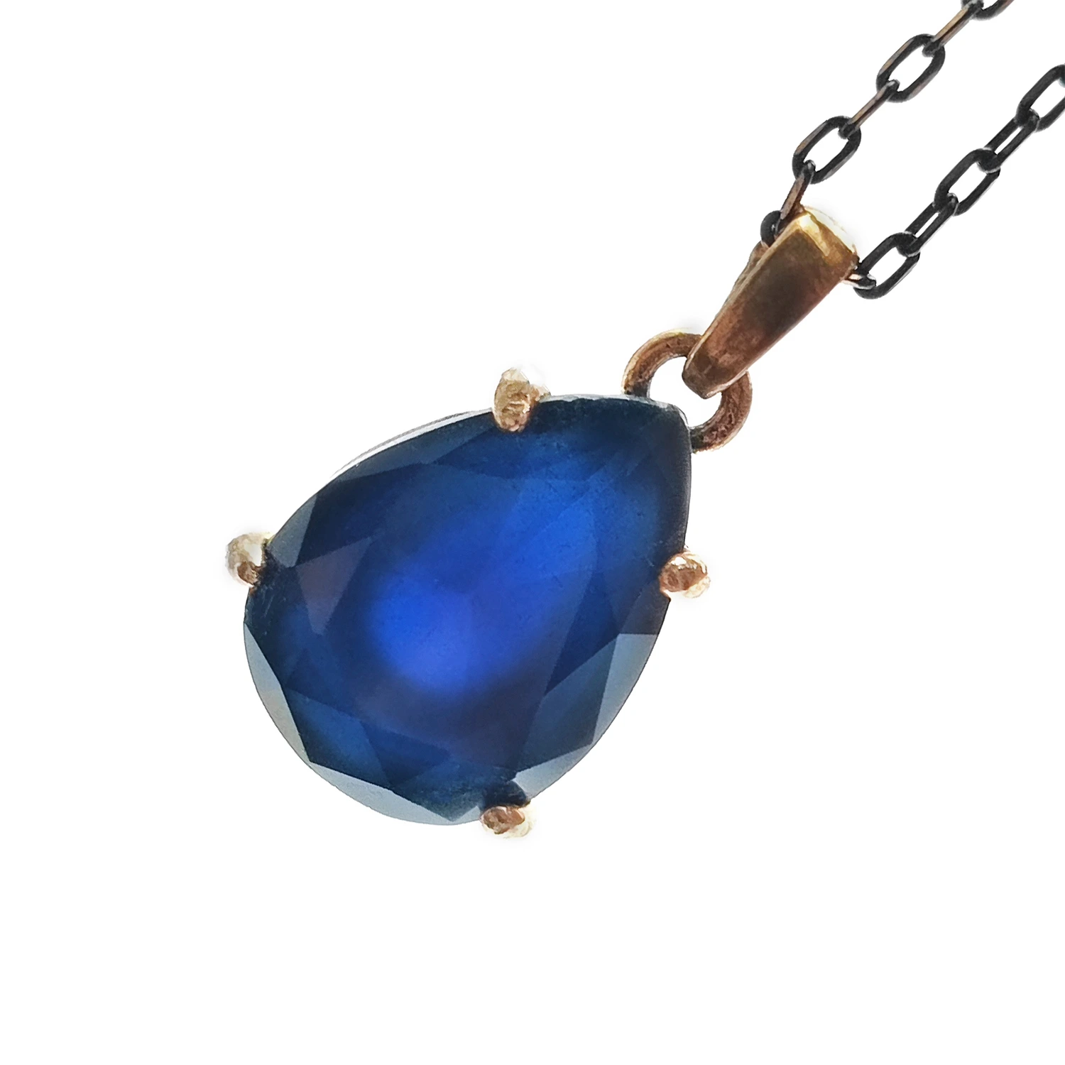 زنجیر پلاک برنز اشک