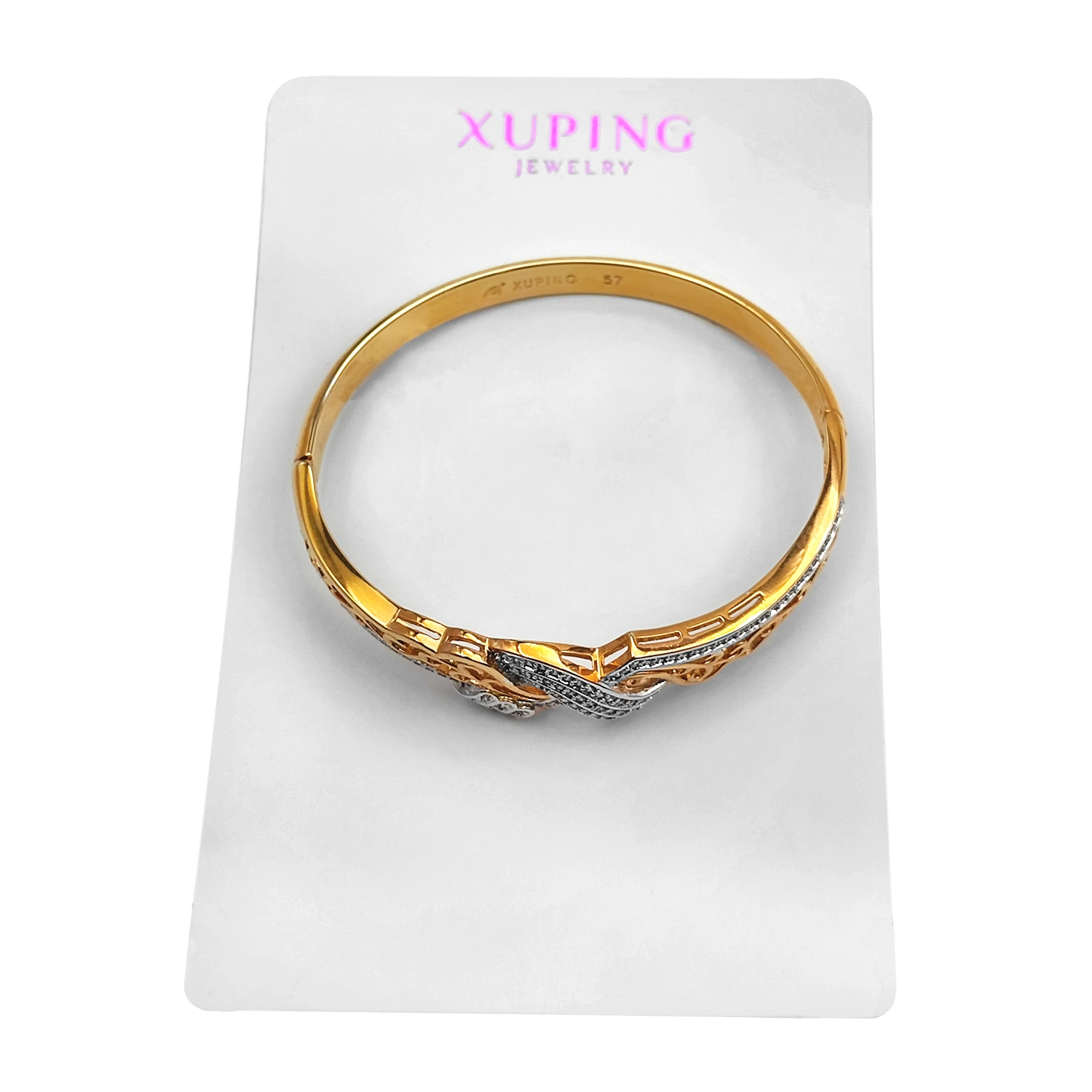 دستبند النگویی جواهری ژوپینگ