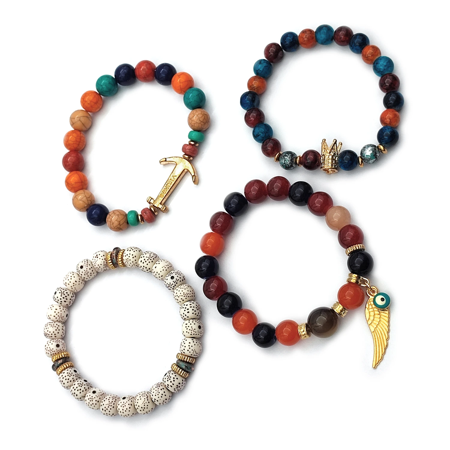 دستبند مهره ای لنگر