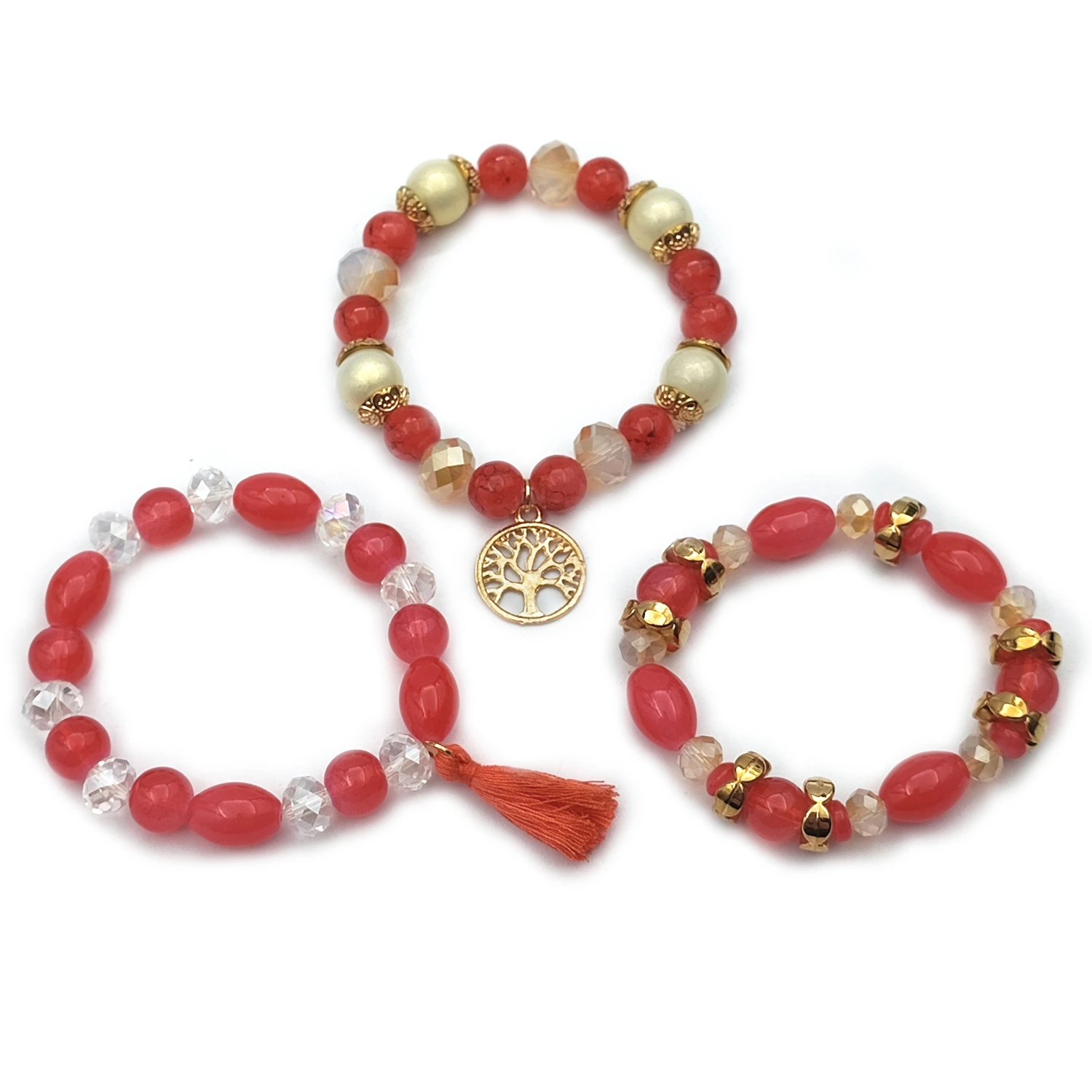 دستبند مهره ای درخت زندگی