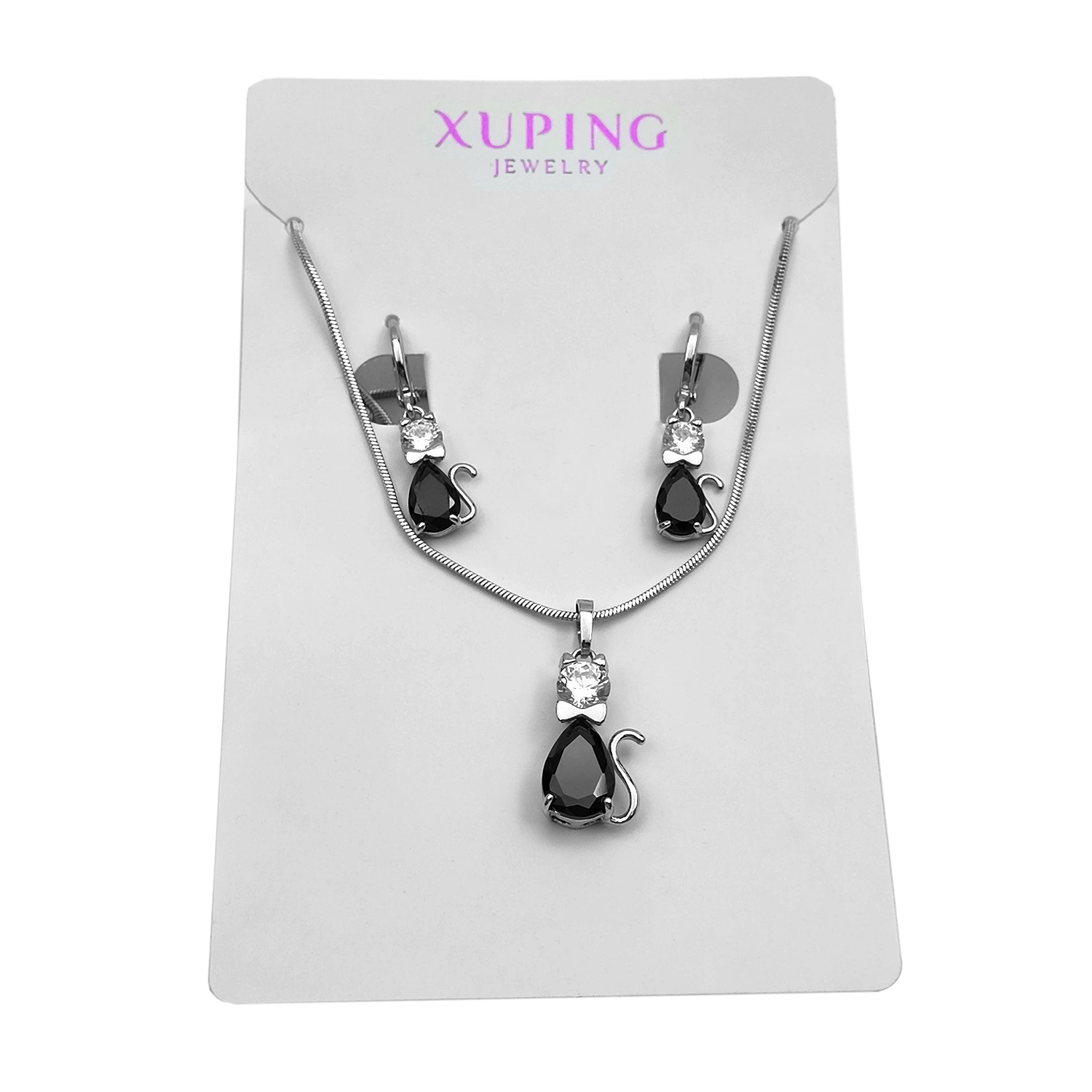 نیم ست جواهری ژوپینگ گربه