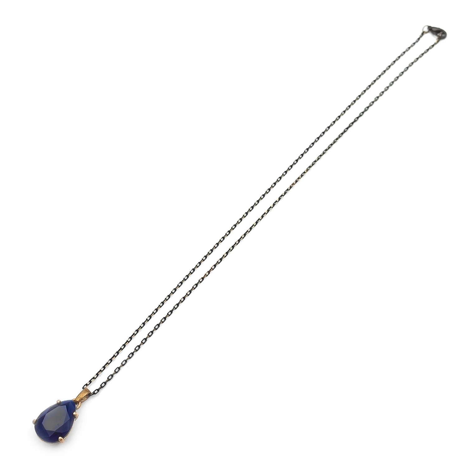 زنجیر پلاک برنز اشک