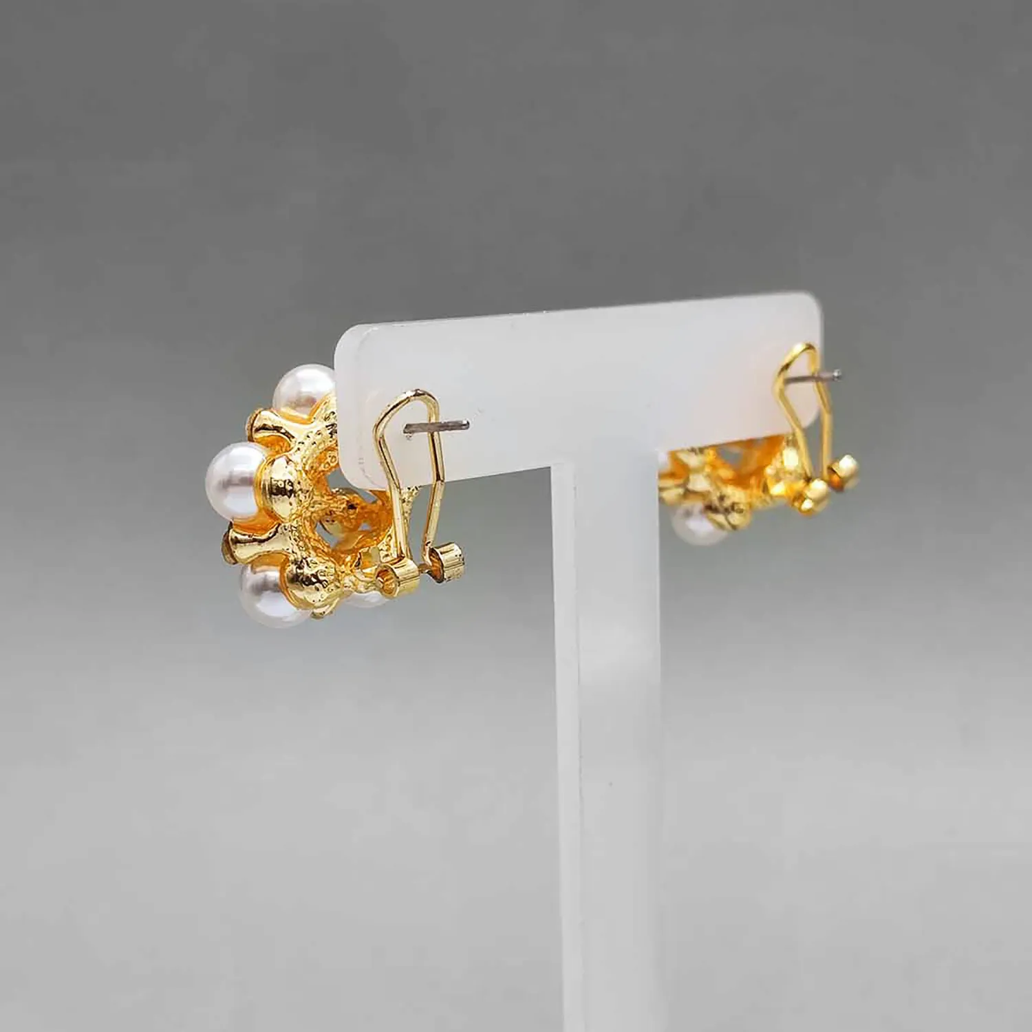 گوشواره گلی کد 14153