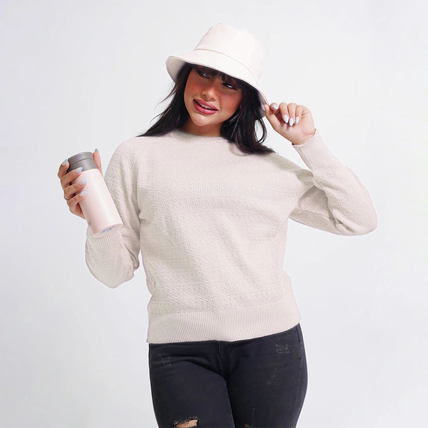 بلوز بافت ریز آکریل