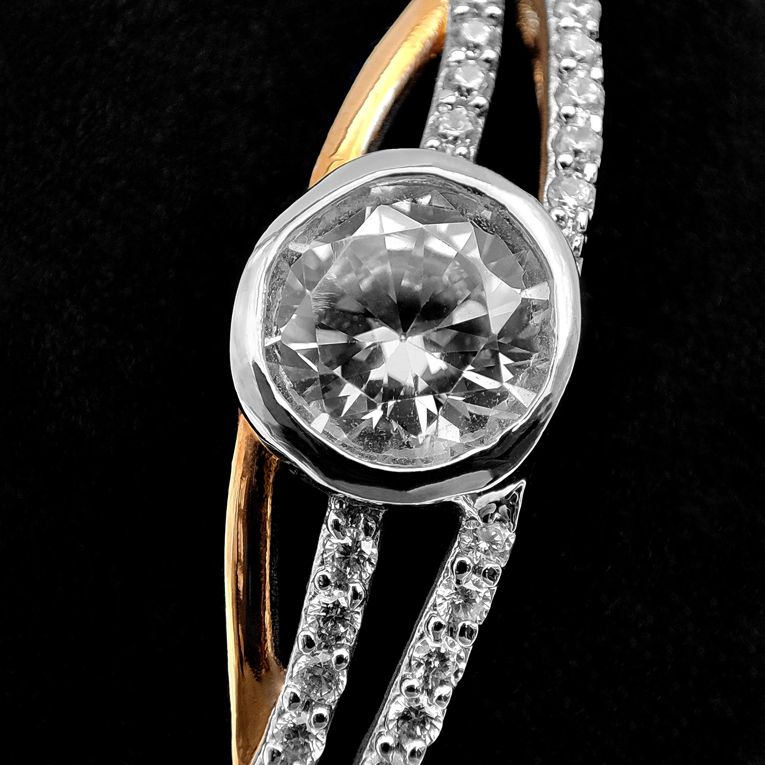 دستبند النگویی جواهری ژوپینگ