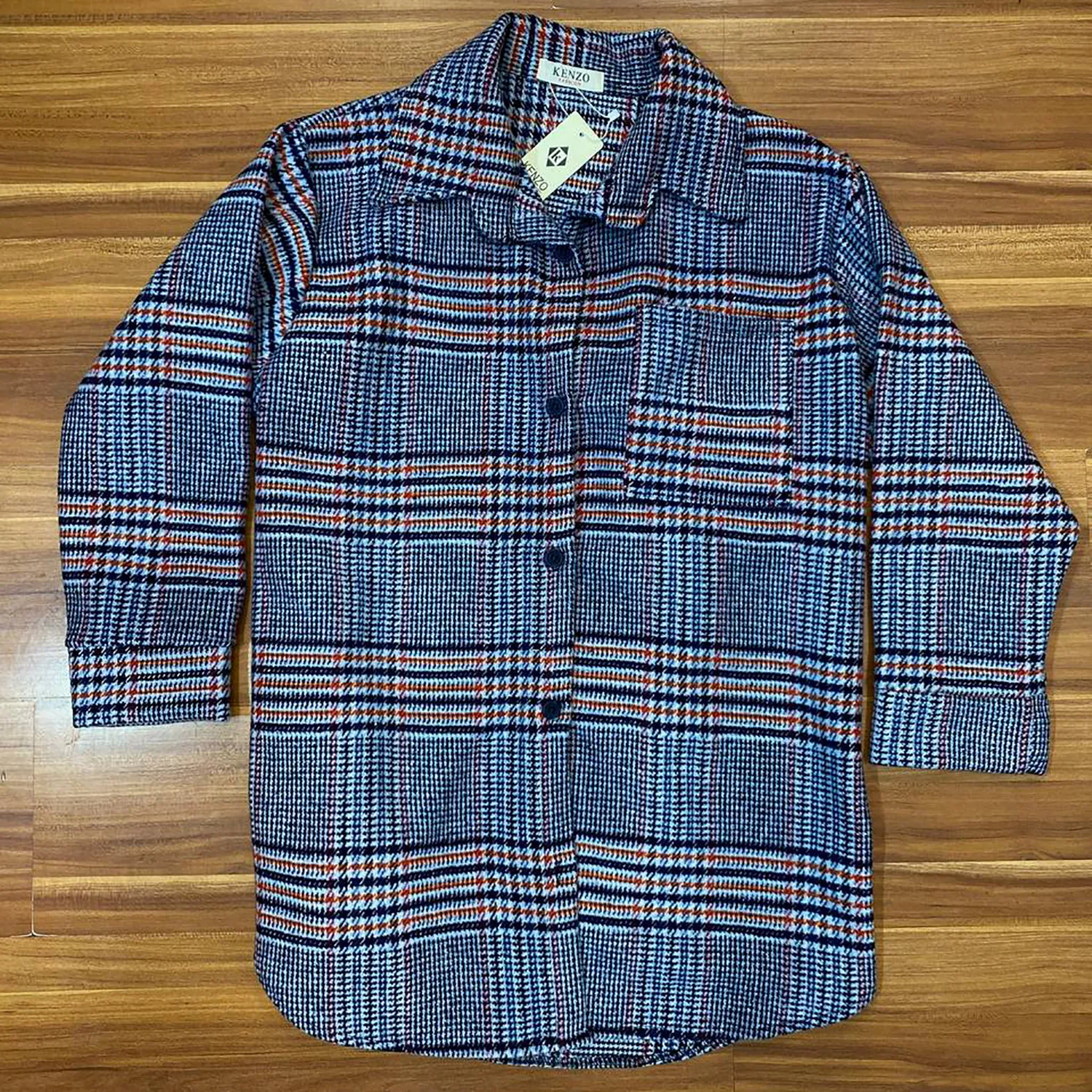 شکت چهارخونه پشمی