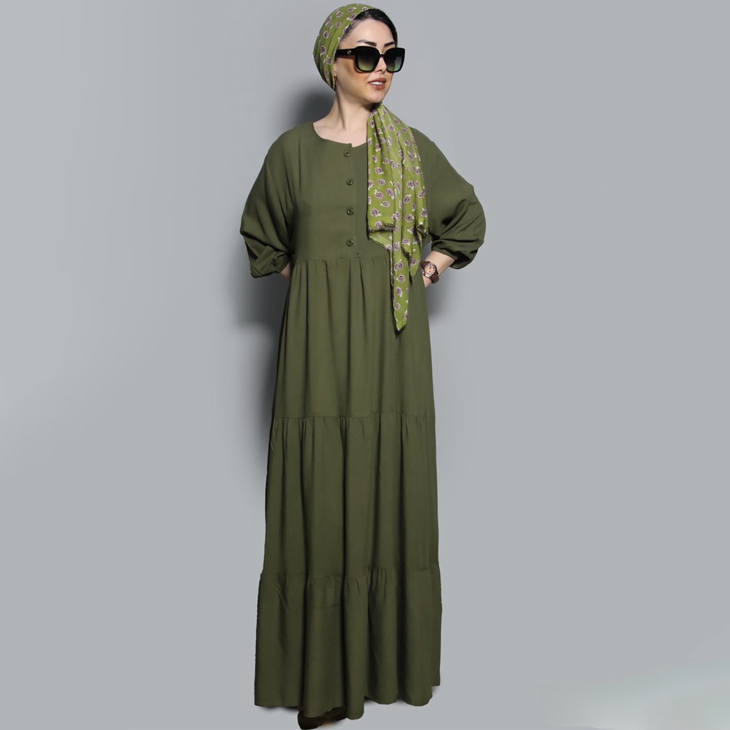 پیراهن ساحلی نخی سپیده 