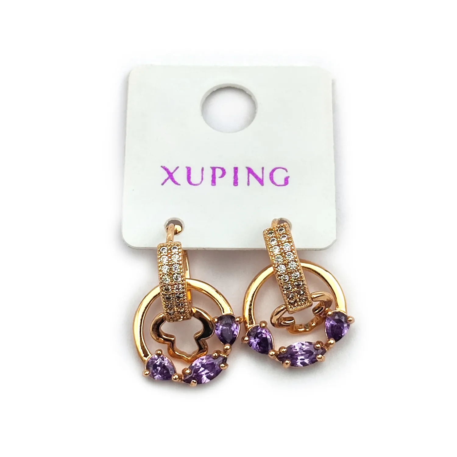 گوشواره جواهری ژوپینگ 