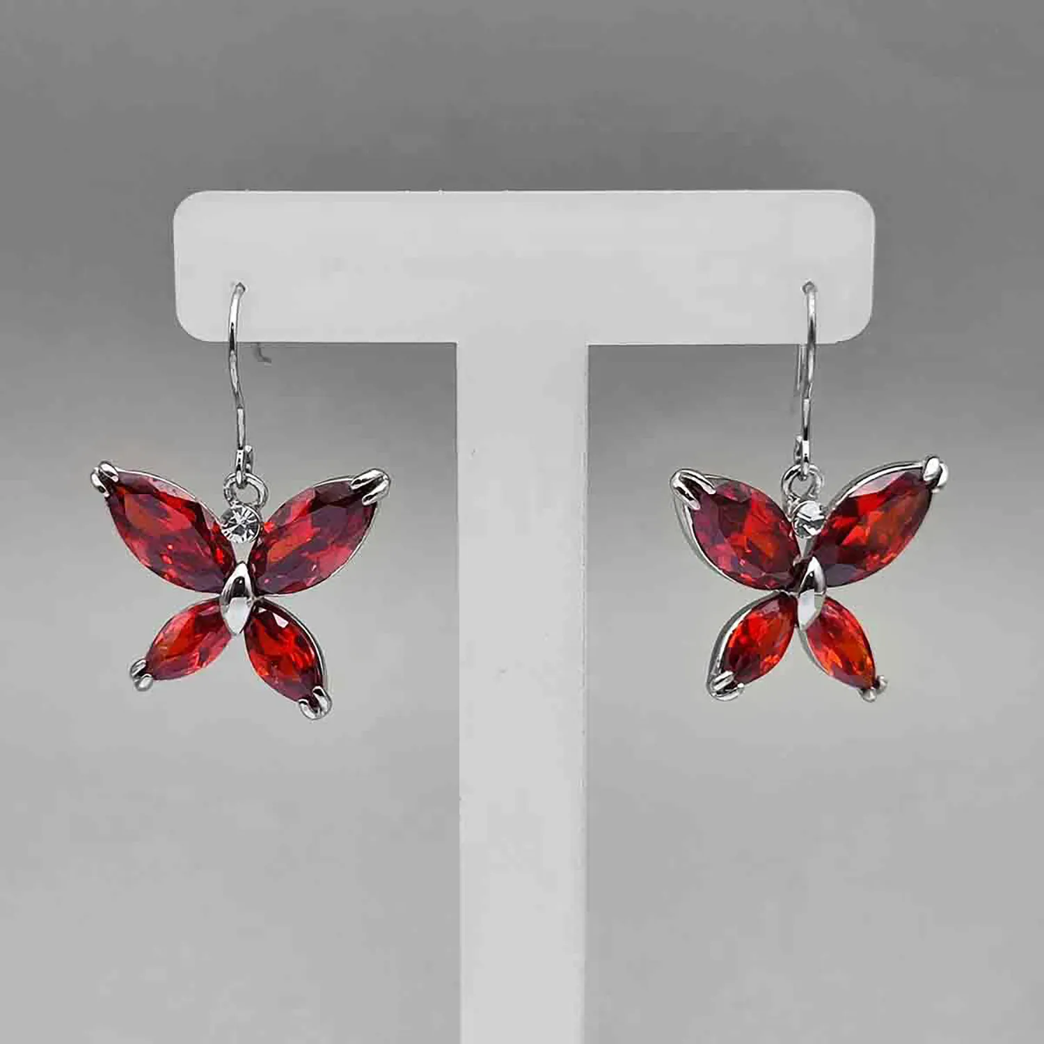 گوشواره نگین اتریش