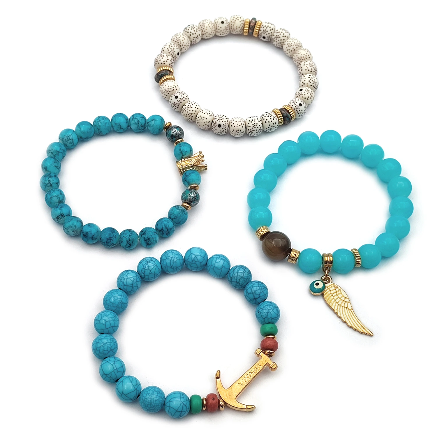 دستبند مهره ای لنگر