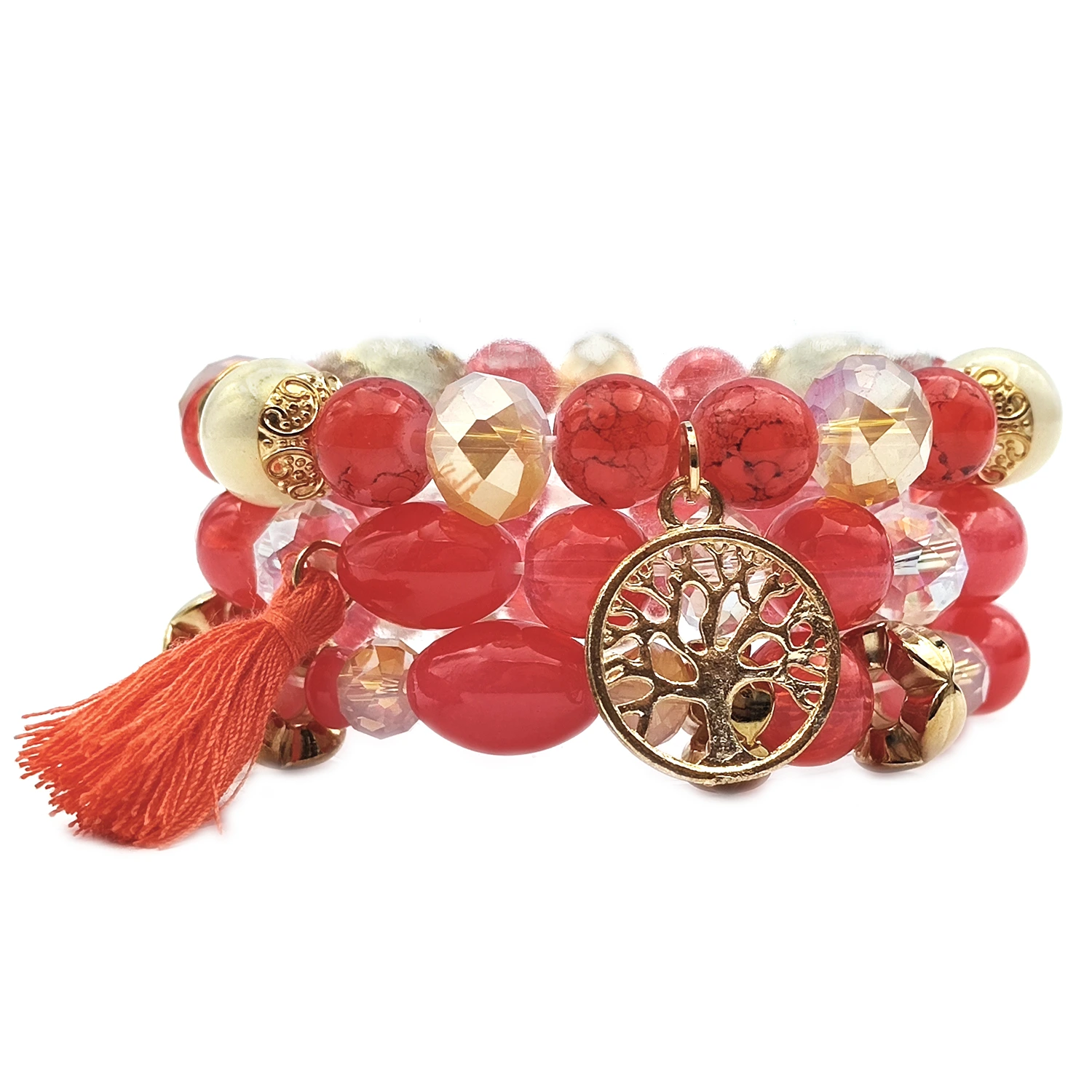 دستبند مهره ای درخت زندگی دستبند مهره ای درخت زندگی