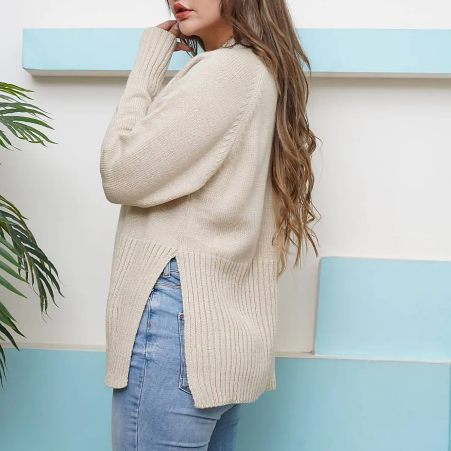 بلوز بافت زنانه مدل بغل چاکدار