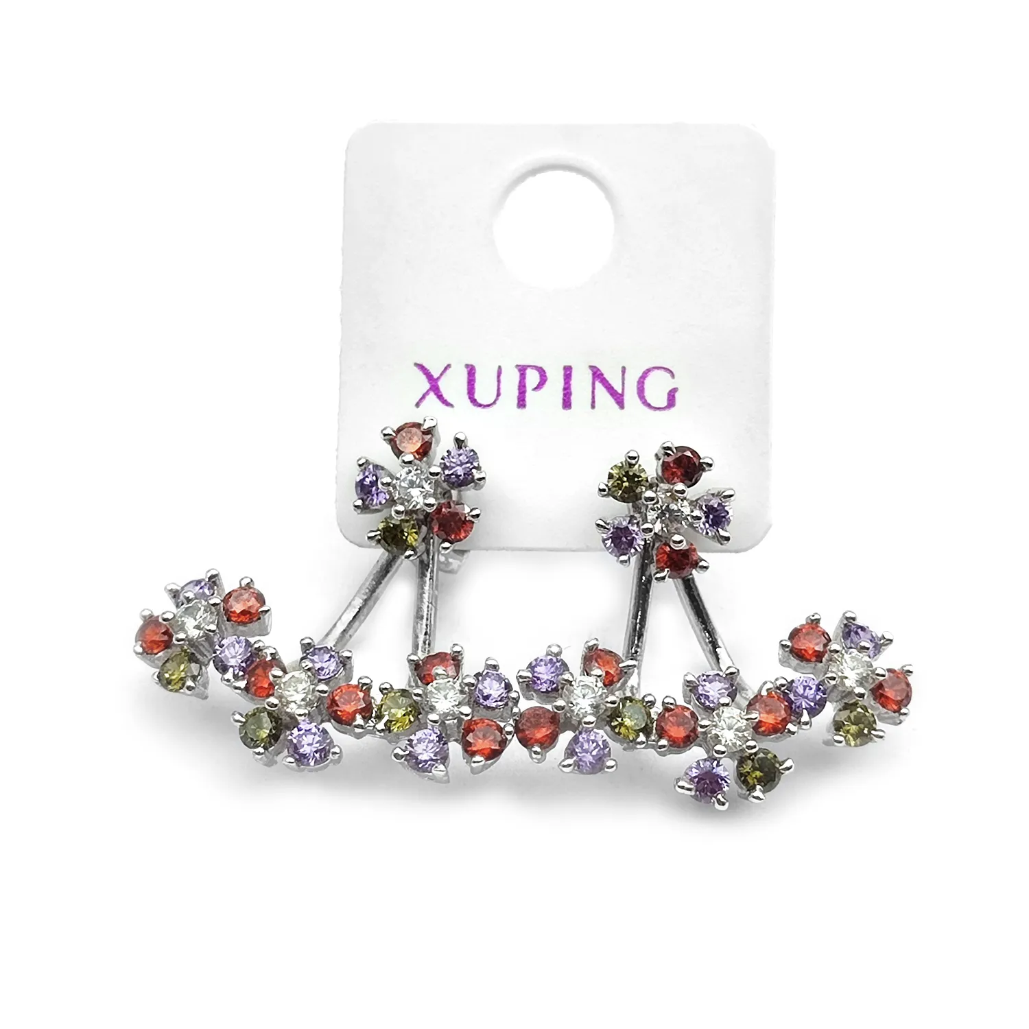 گوشواره جواهری ژوپینگ 