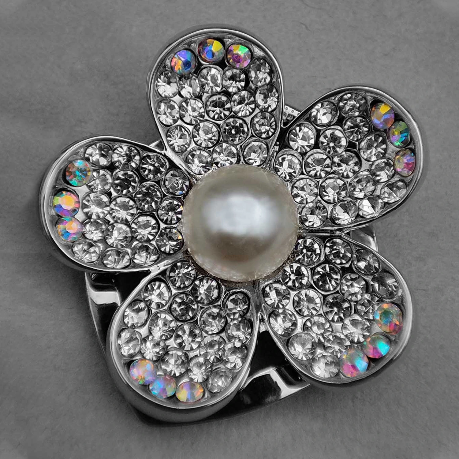 گلسینه  وگیره روسری تک مروارید