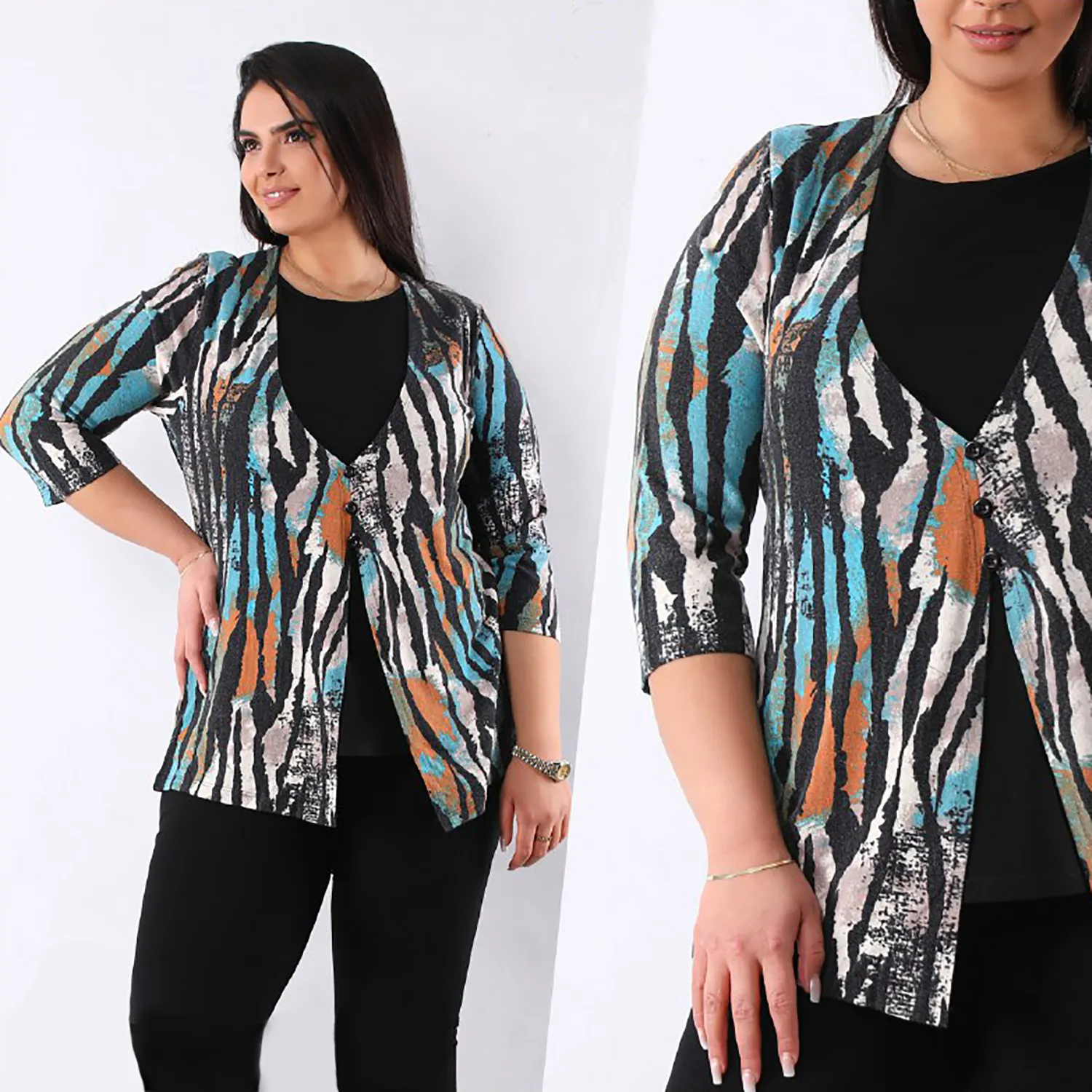 بلوز موهر سایز بزرگ