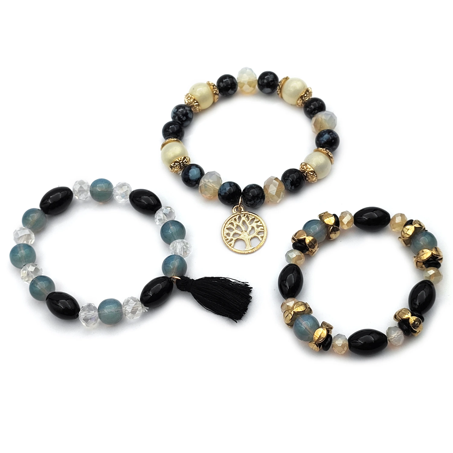 دستبند مهره ای درخت زندگی