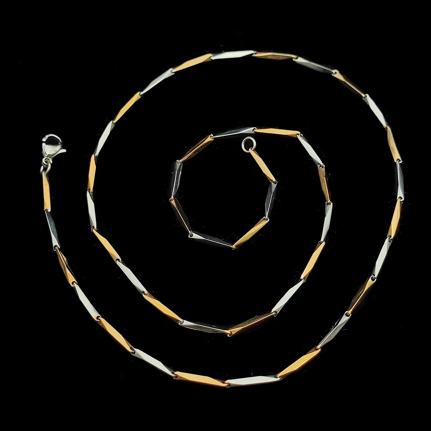 زنجیر تک مردانه استیل