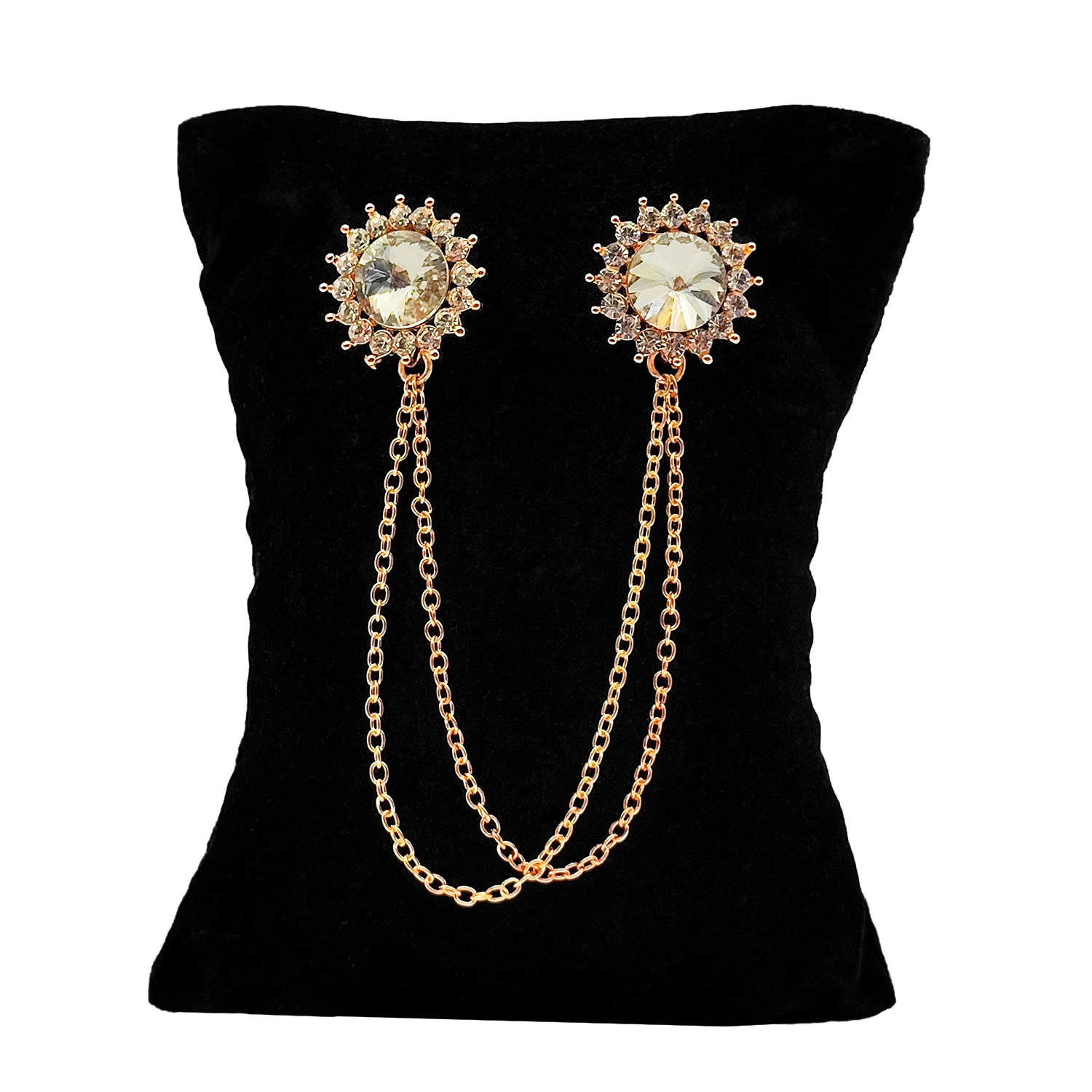 گلسینه تک نگین رنگی