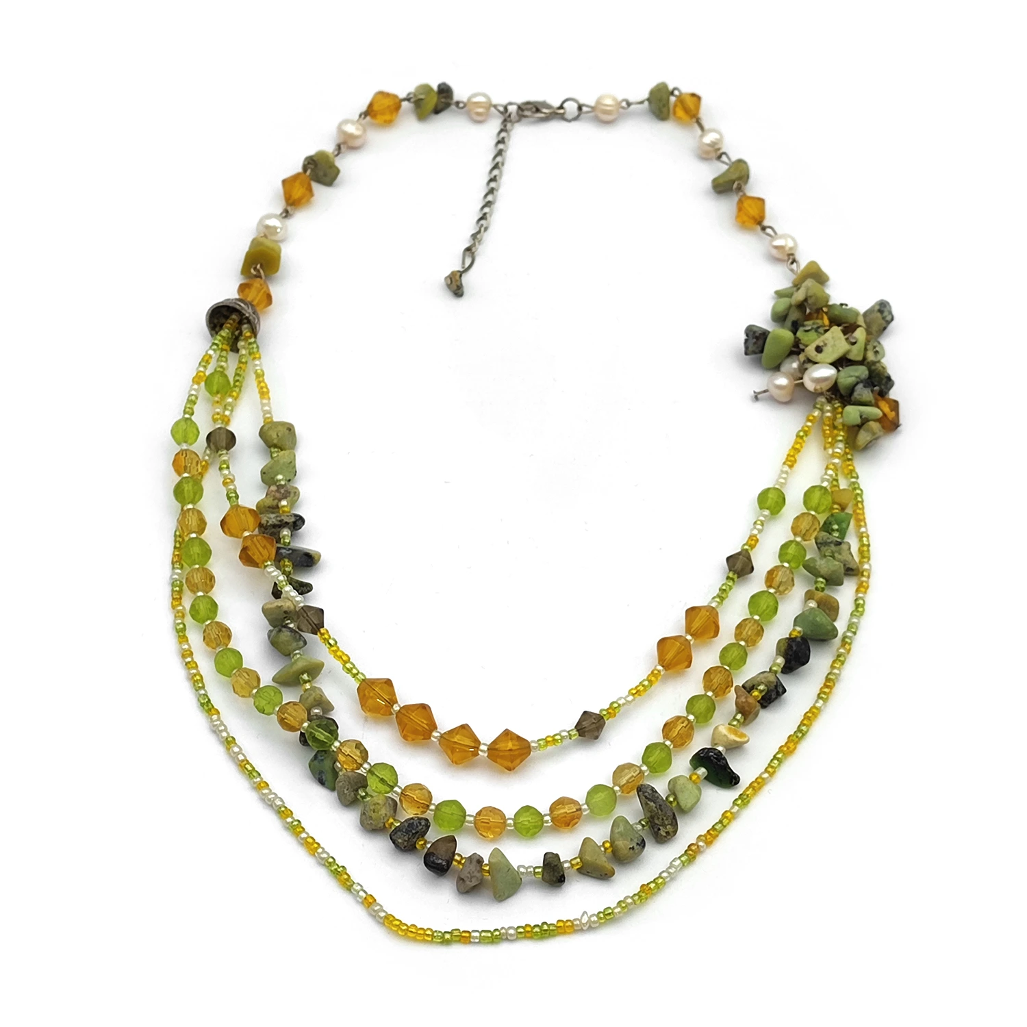 گردنبند زمرد و زبرجد