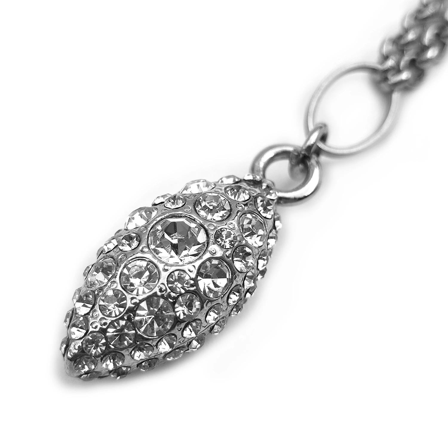 زنجیر پلاک بیضی پرنگین