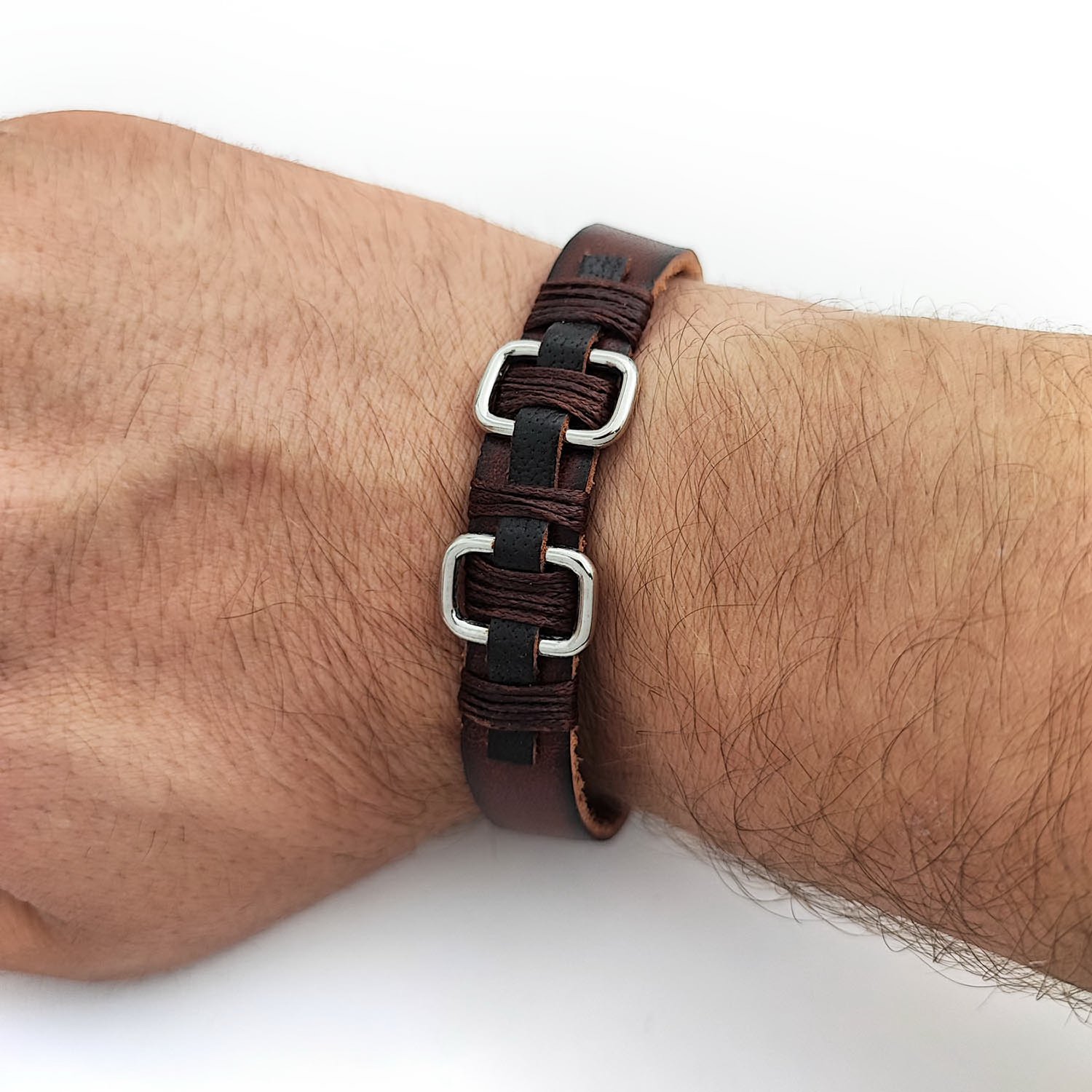 دستبند چرم 118