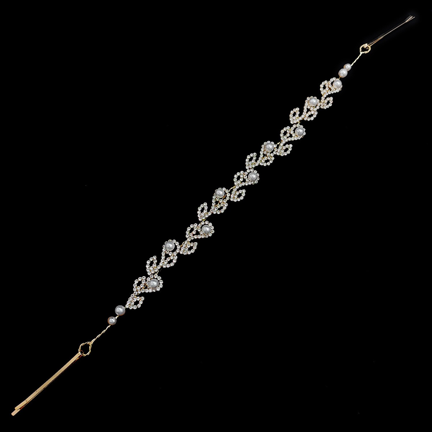 ریسه مو، تاج عروس، شینیون عروس، اکسسوری مجلسی مو 116