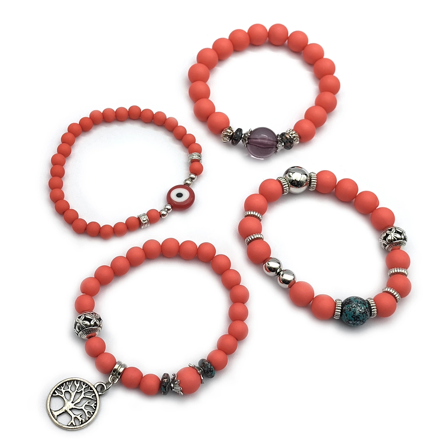 دستبند مهره ای چشم نظر