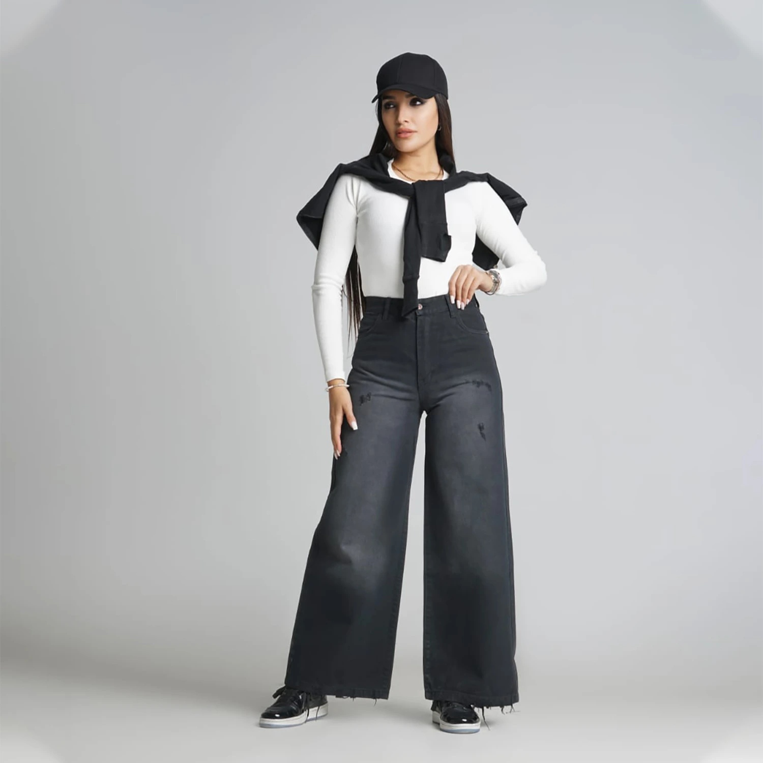 شلوار جین فول بگ