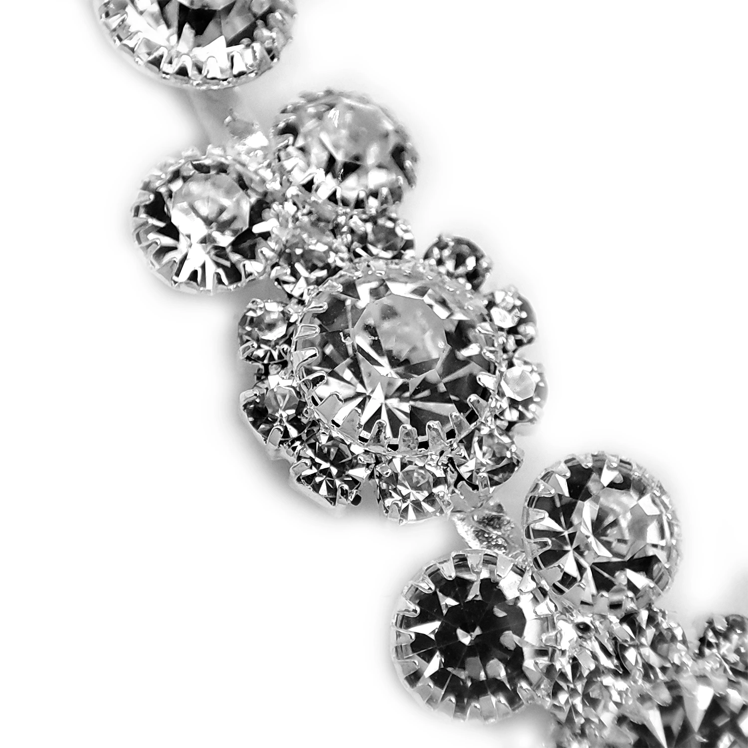 نیم ست آب نقره نگین اشکی