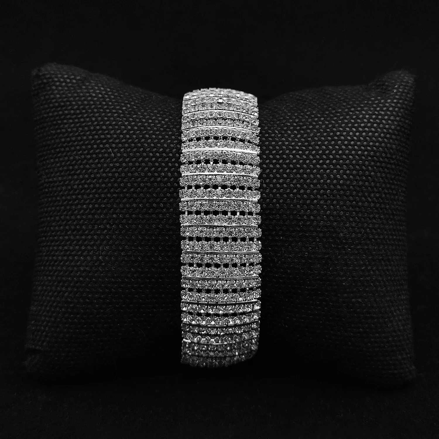 دستبند طرح جواهر تنیس