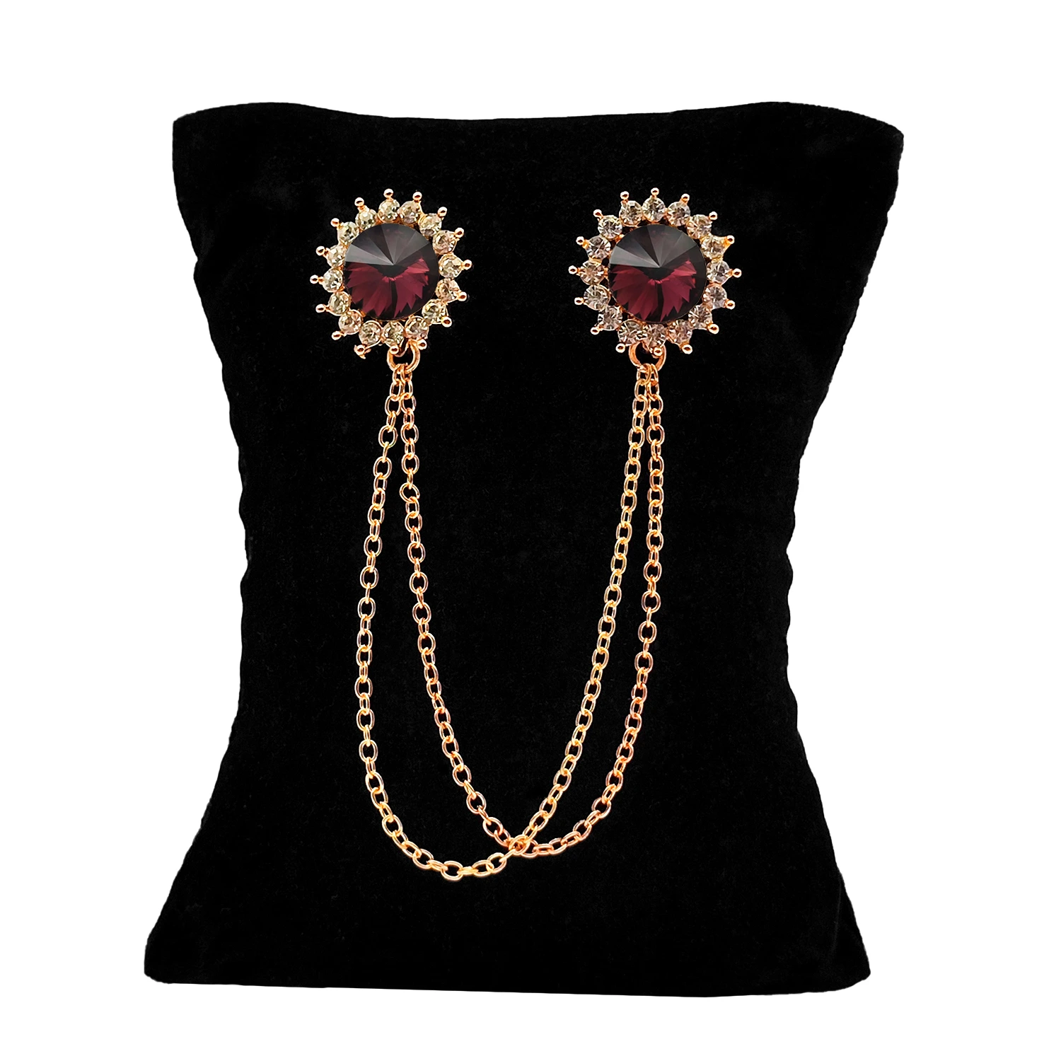 گلسینه تک نگین رنگی