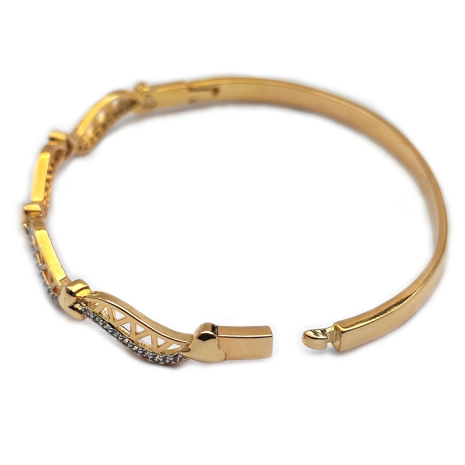 دستبند النگویی جواهری ژوپینگ