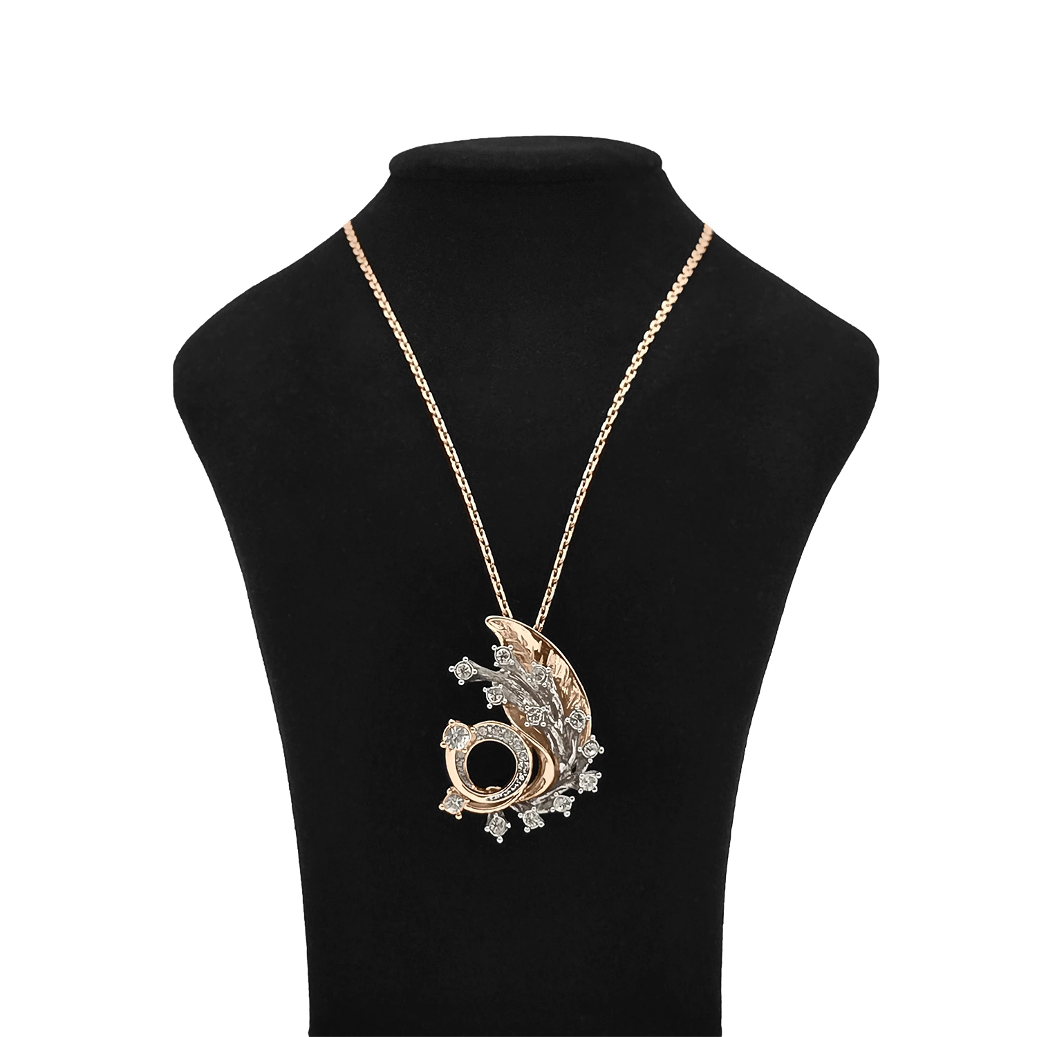 پلاک و زنجیر برگ و نگین