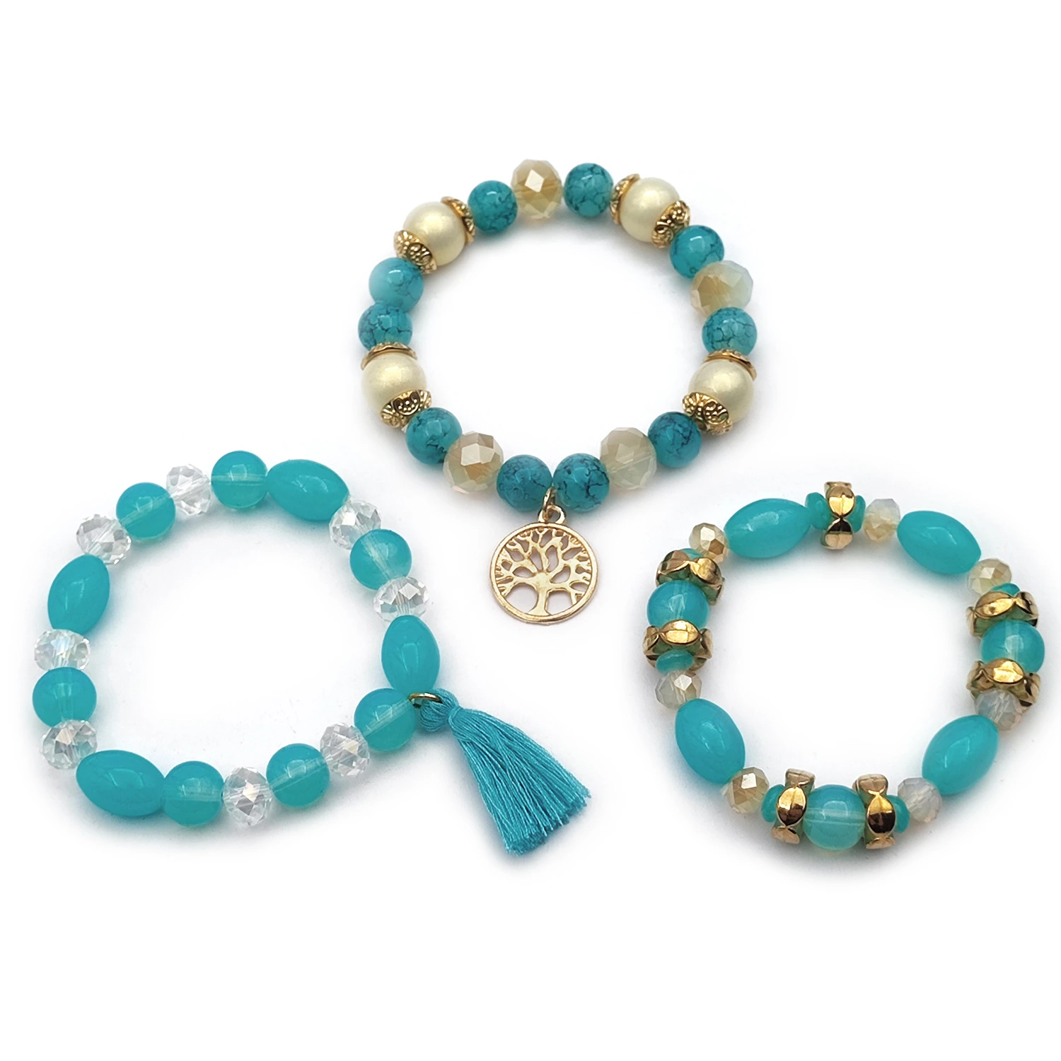 دستبند مهره ای درخت زندگی