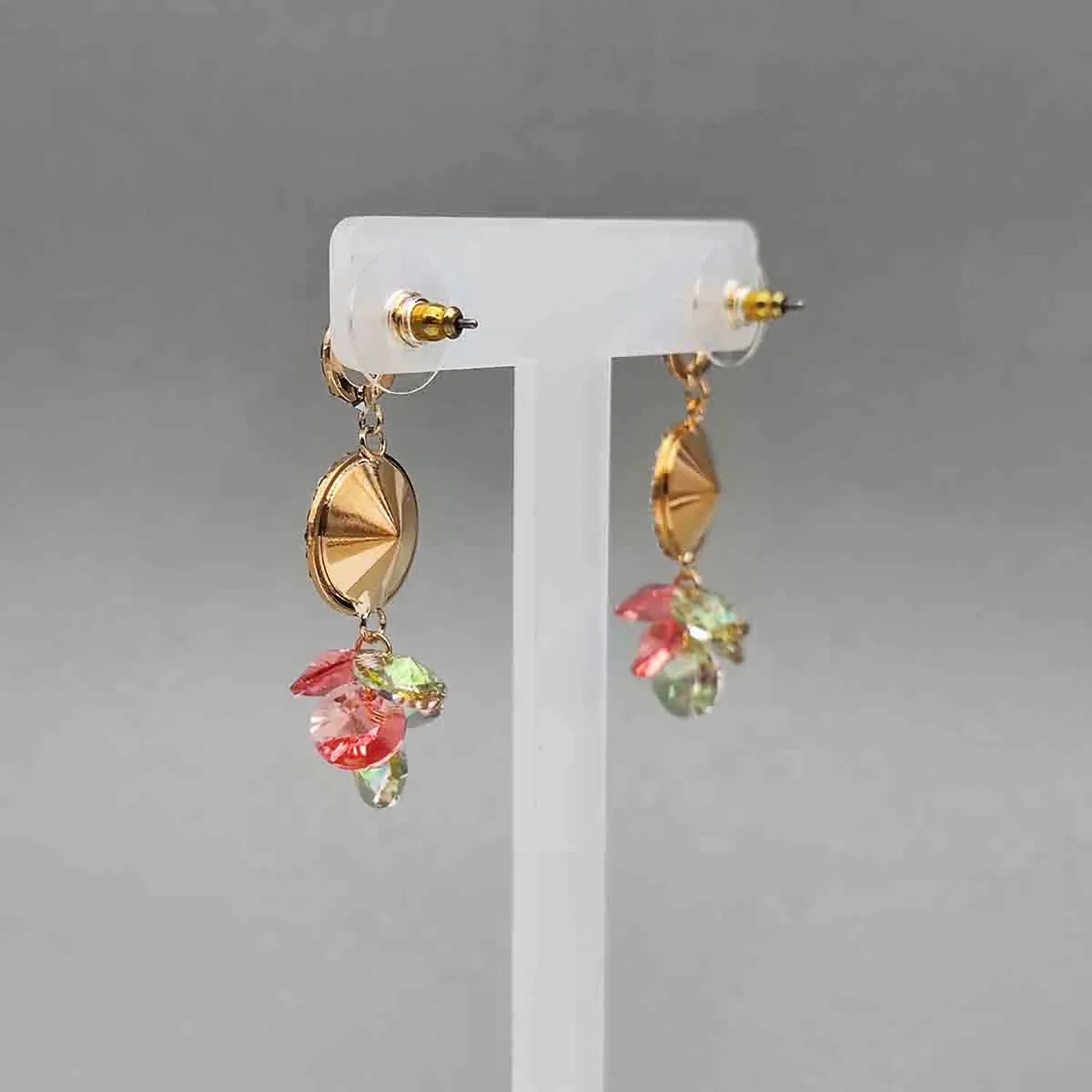  گوشواره سوارافسکی خوش تراش