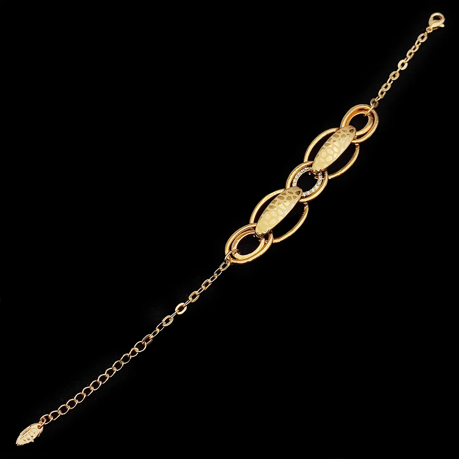 دستبند اب طلا ایتالیا