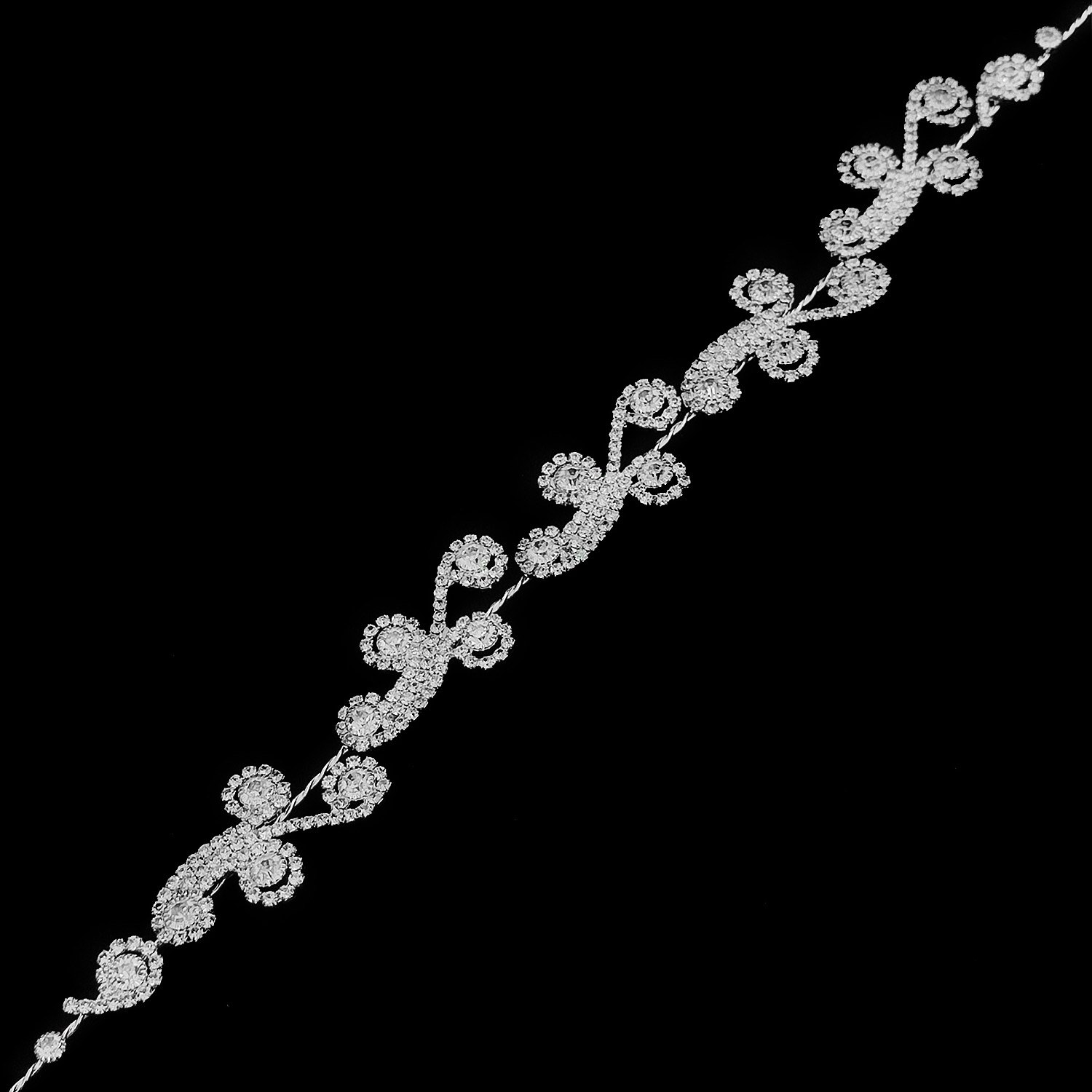 ریسه مو، تاج عروس، شینیون عروس، اکسسوری مجلسی مو 125