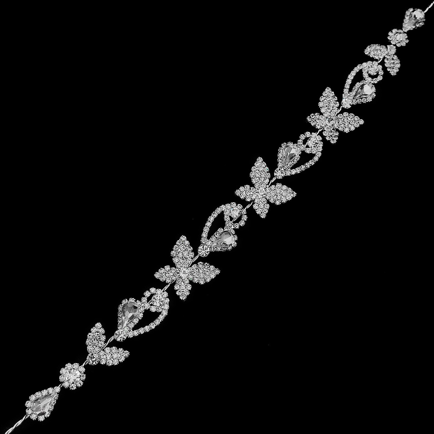 ریسه مو، تاج عروس، شینیون عروس، اکسسوری مجلسی مو 123