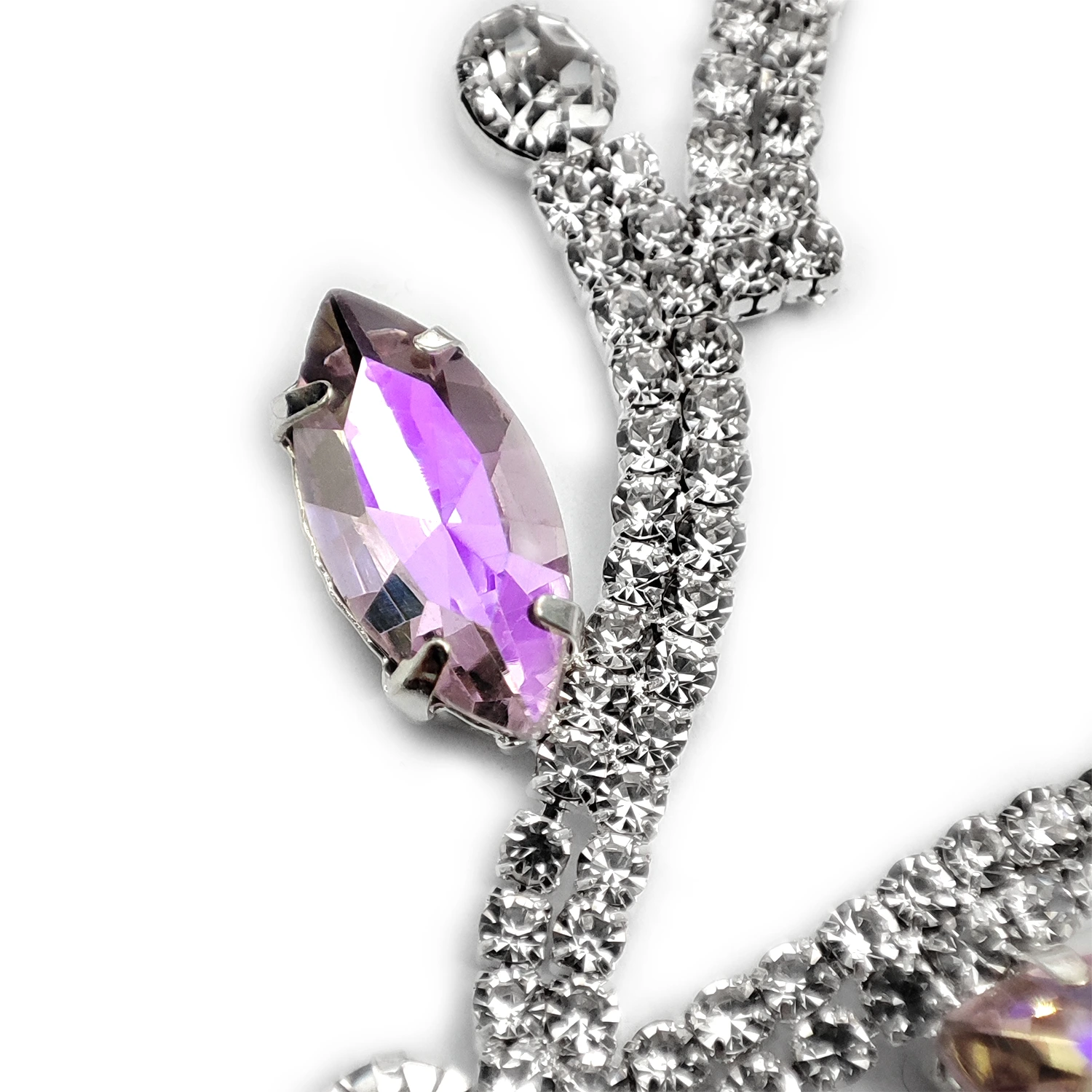 نیم ست آب نقره مجلسی سنگ دار