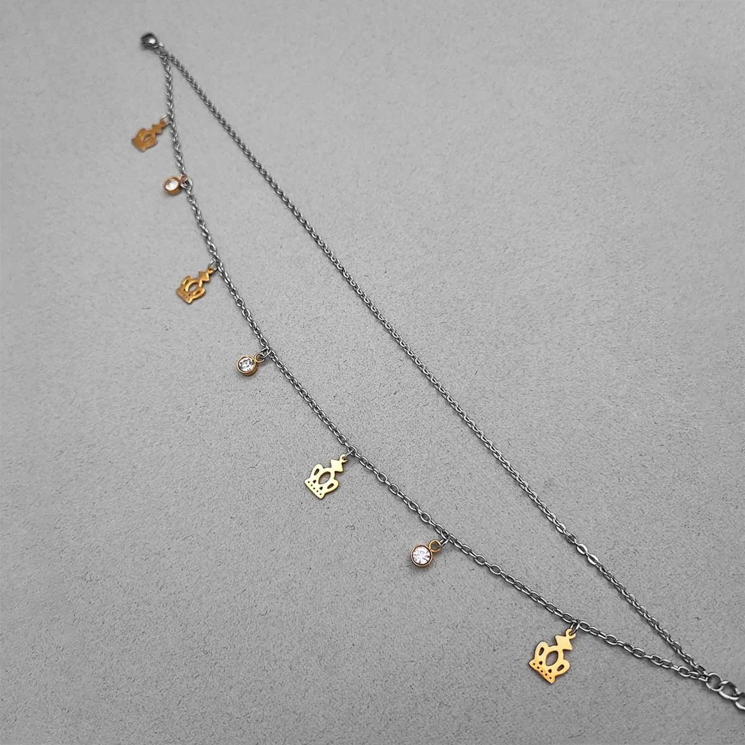 پابند آویز طرح تاج