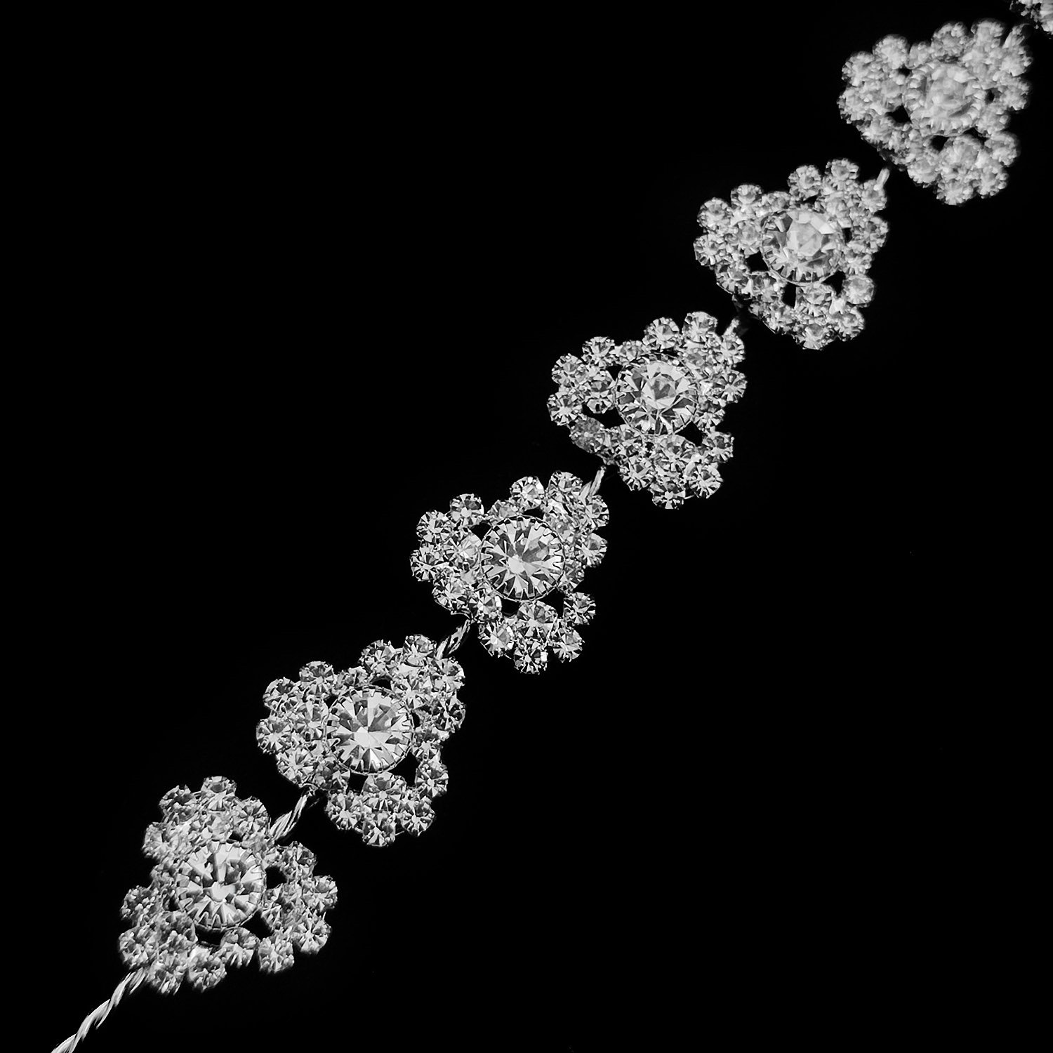 ریسه مو، تاج عروس، شینیون عروس، اکسسوری مجلسی مو 120