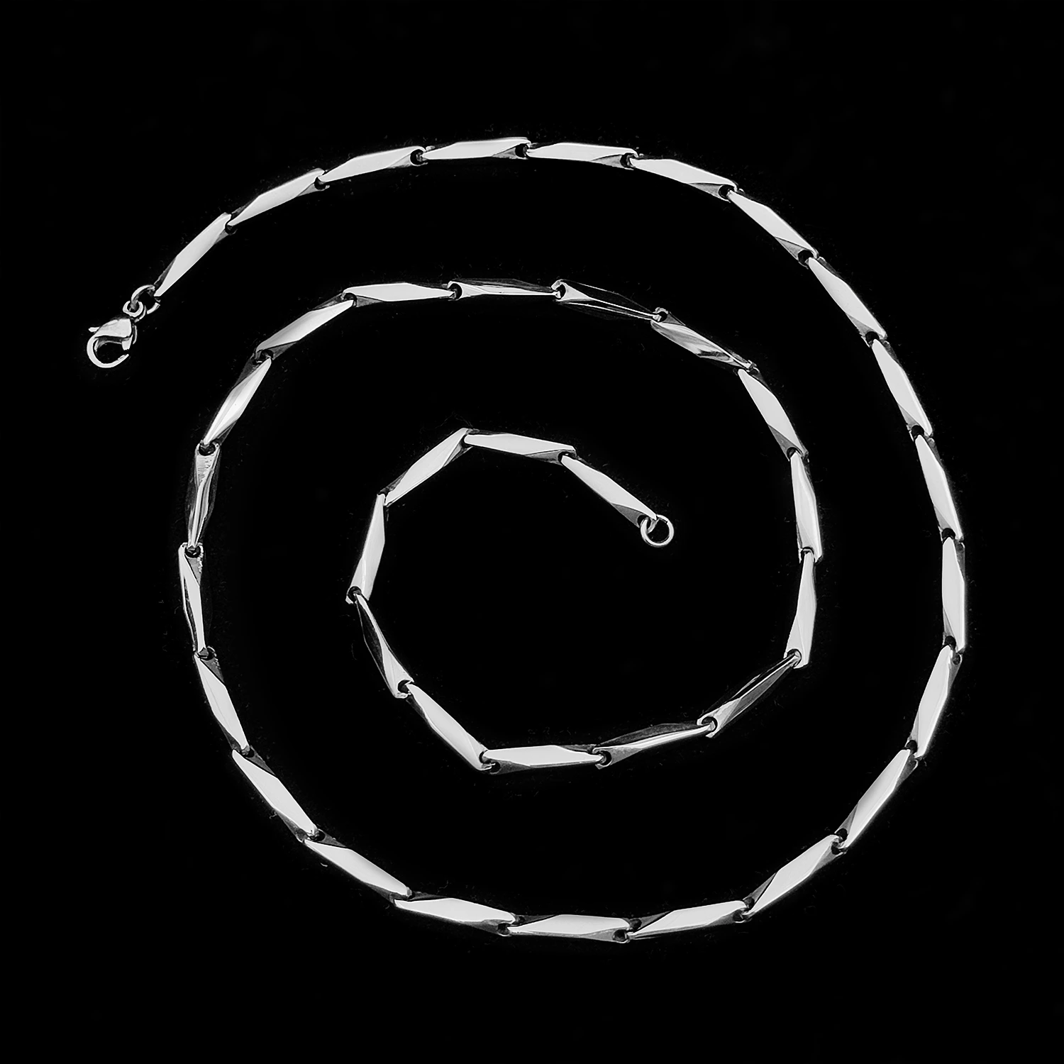 زنجیر تک مردانه استیل