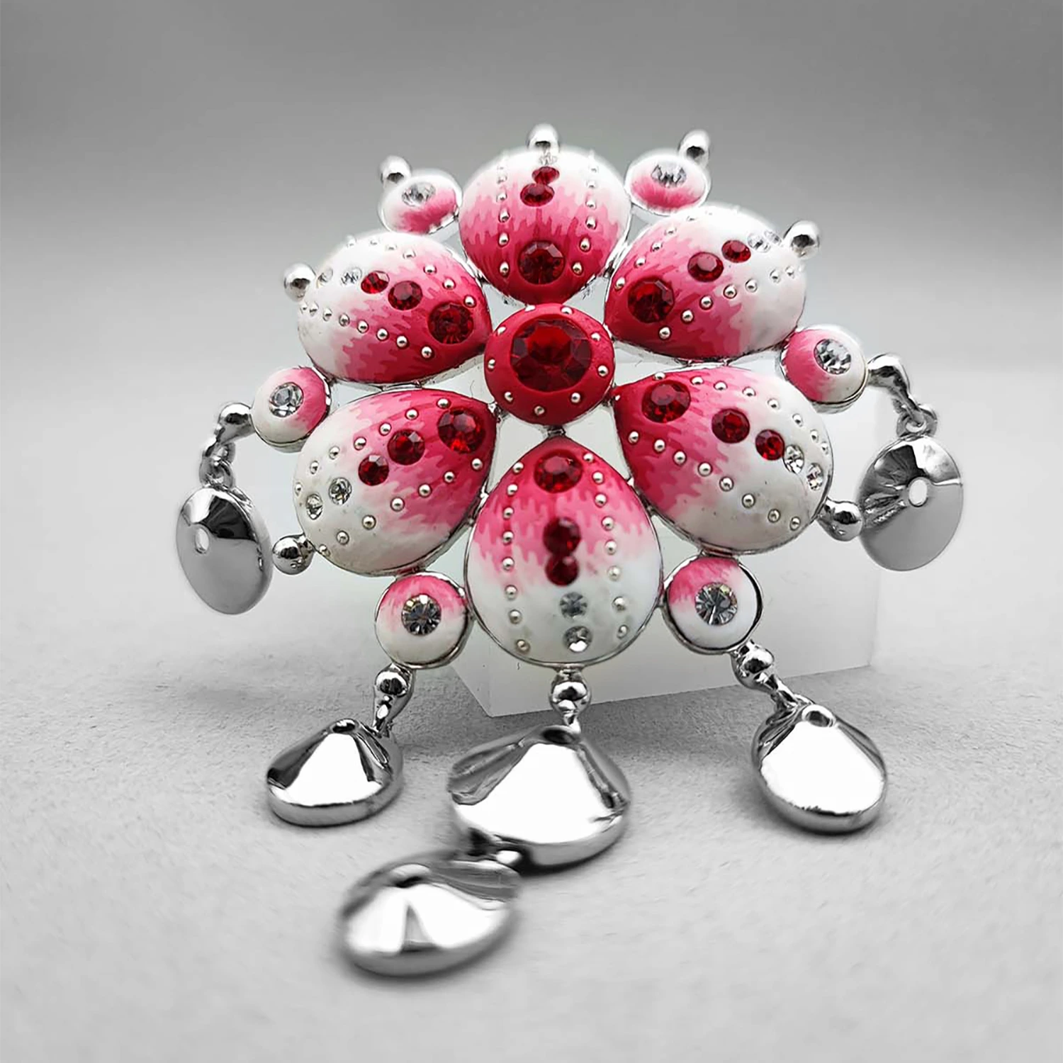 گلسینه گل صورتی و سفید