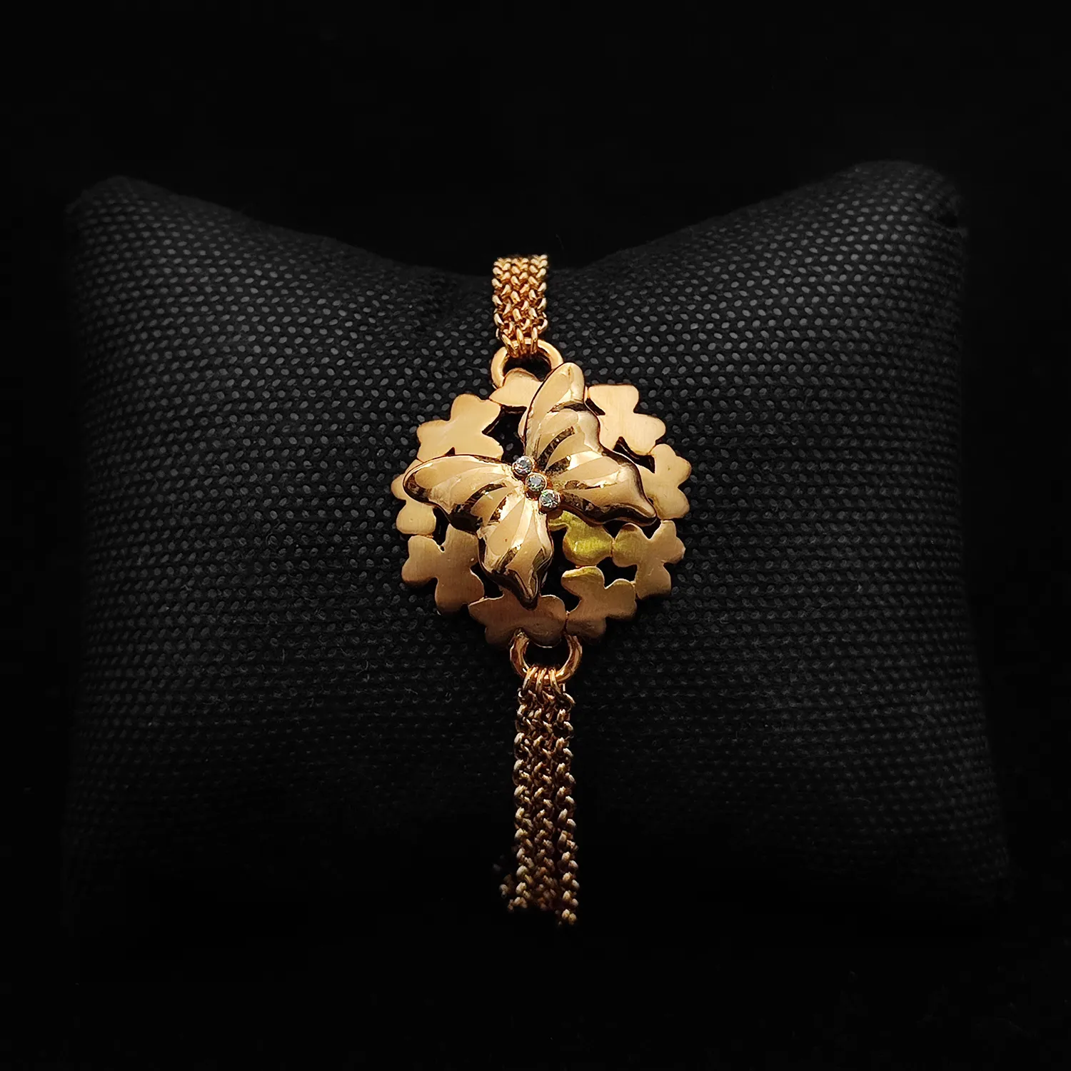 دستبند اب طلا ایتالیا